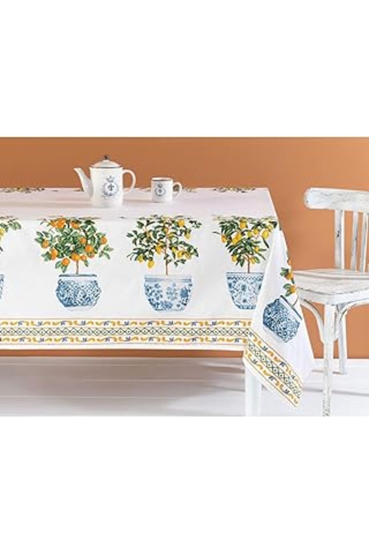 Hepta Collection Madame Citron Polycotton Masa Örtüsü