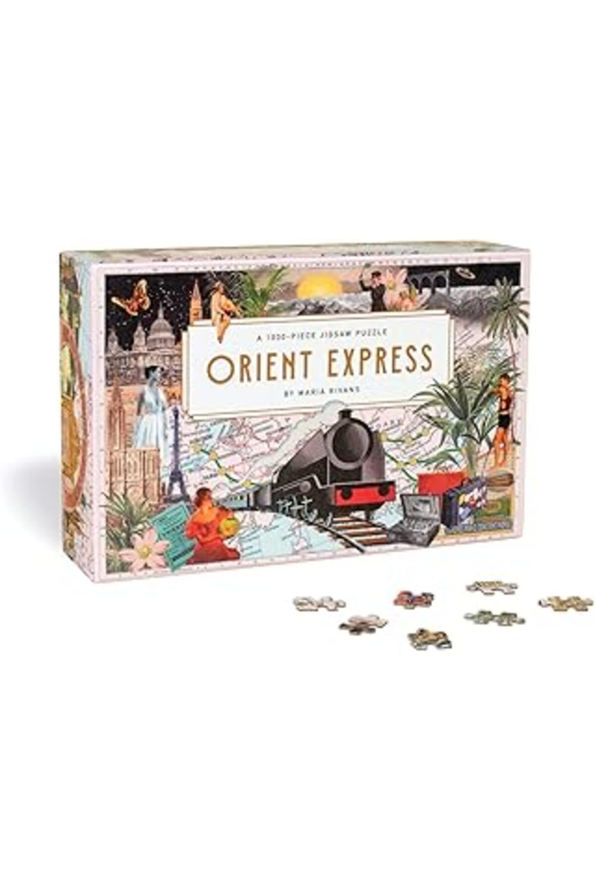 karadağsb Orient Express: A 1000 Piece Jigsaw Puzzle