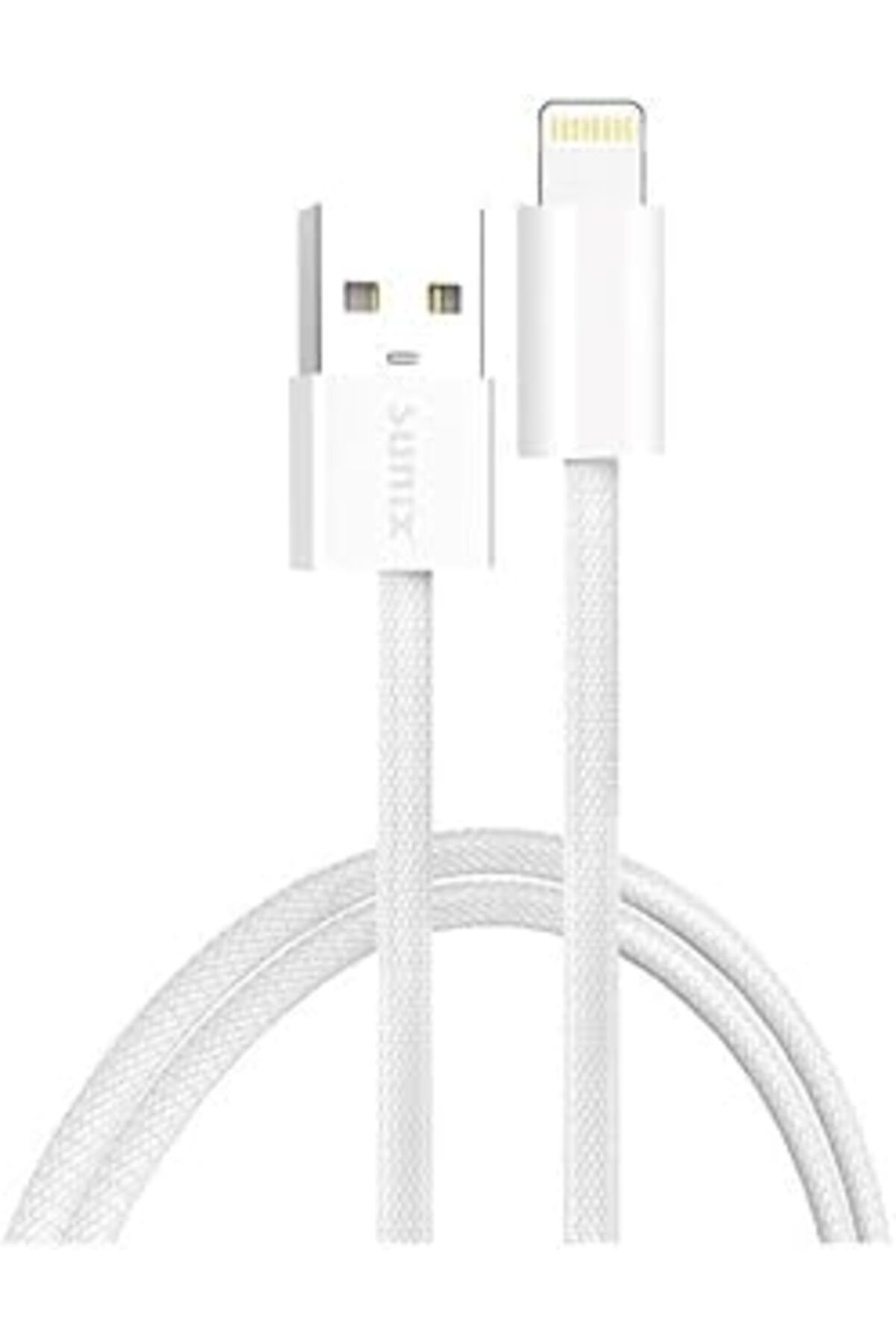 Pazarcan 2.4A Usb Lightning Örgülü Hızlı Şarj Ve Data Kablosu 2 Metre Ip-17