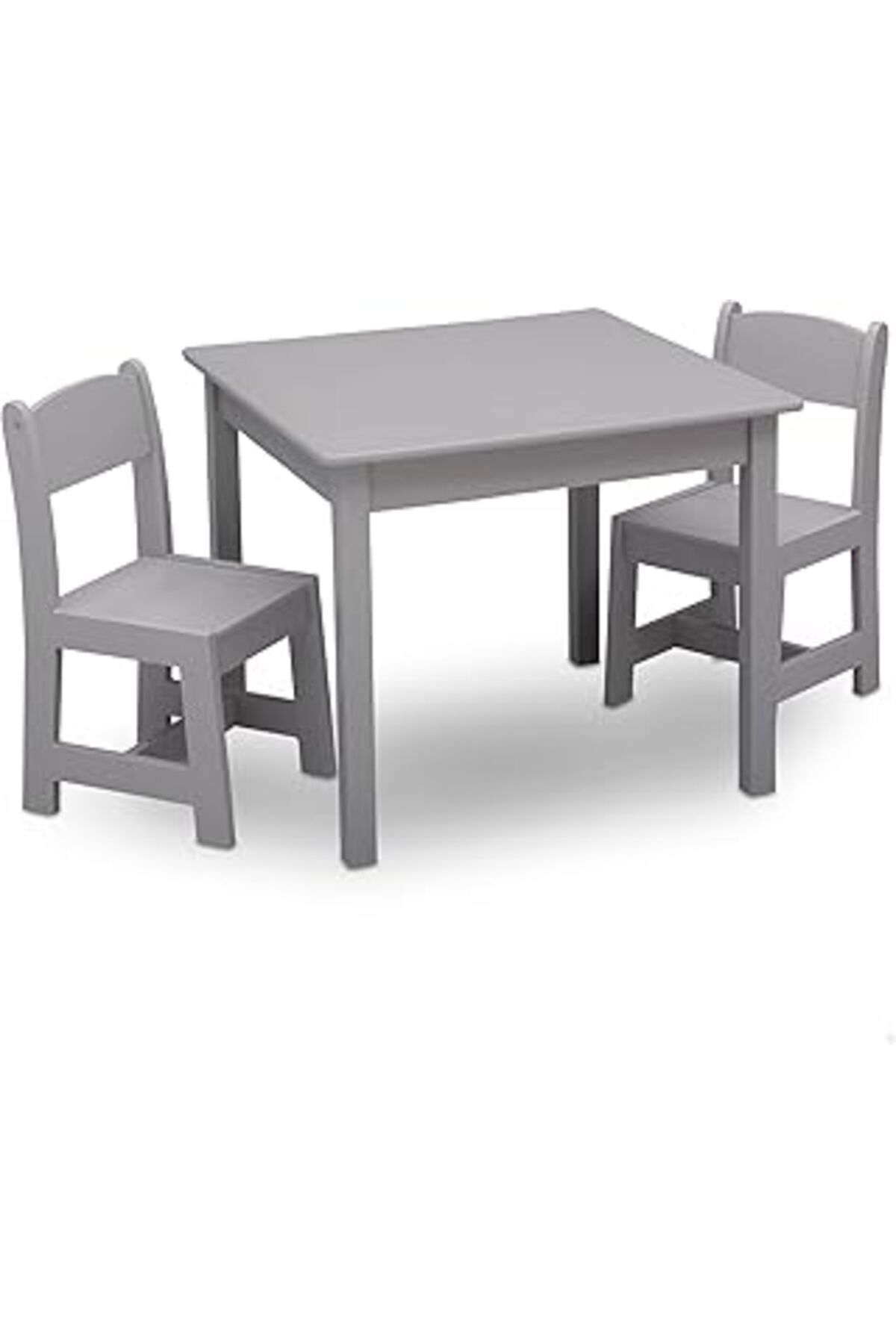 karadağsb Delta Children Mysize Kids Ahşap Masa Ve Sandalye Takımı (2 Sandalye Dahil)