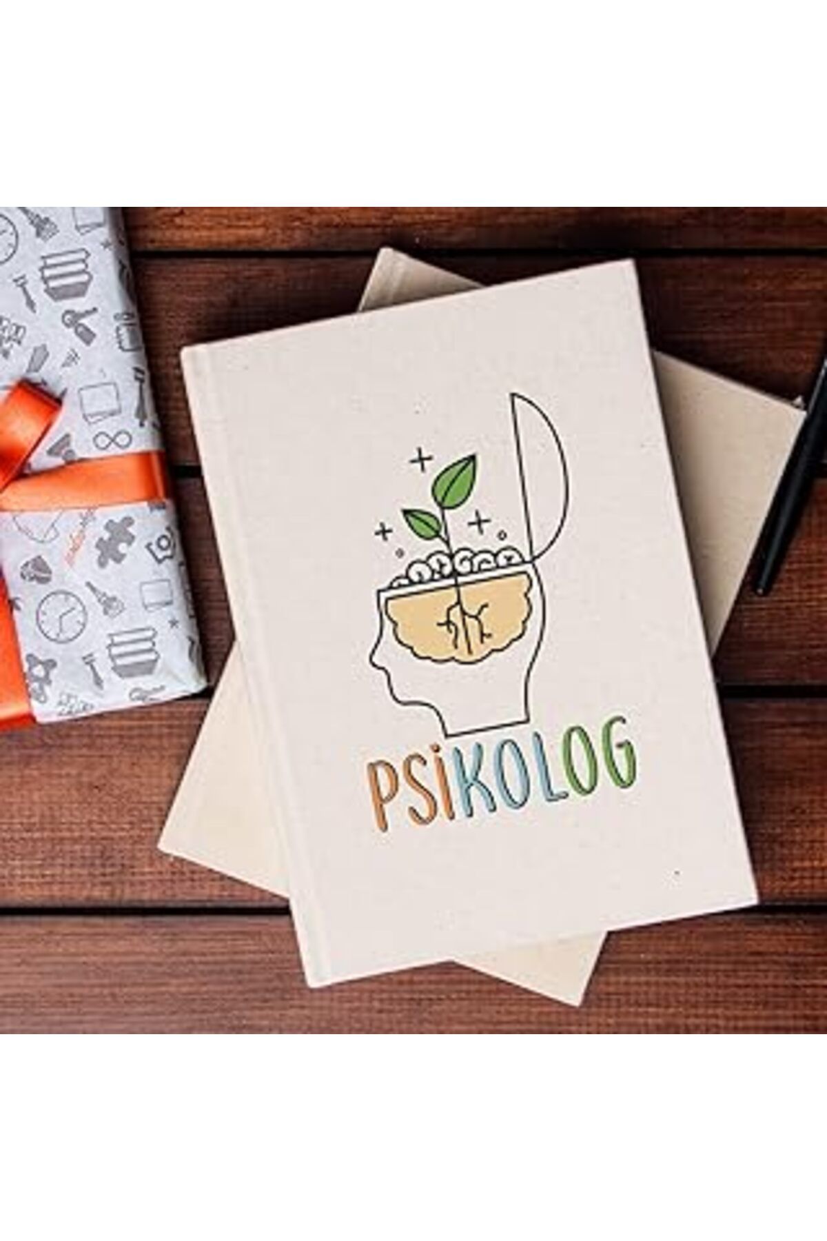 NZM TİCARET Psikoloğa Hediye Kanvas Defter