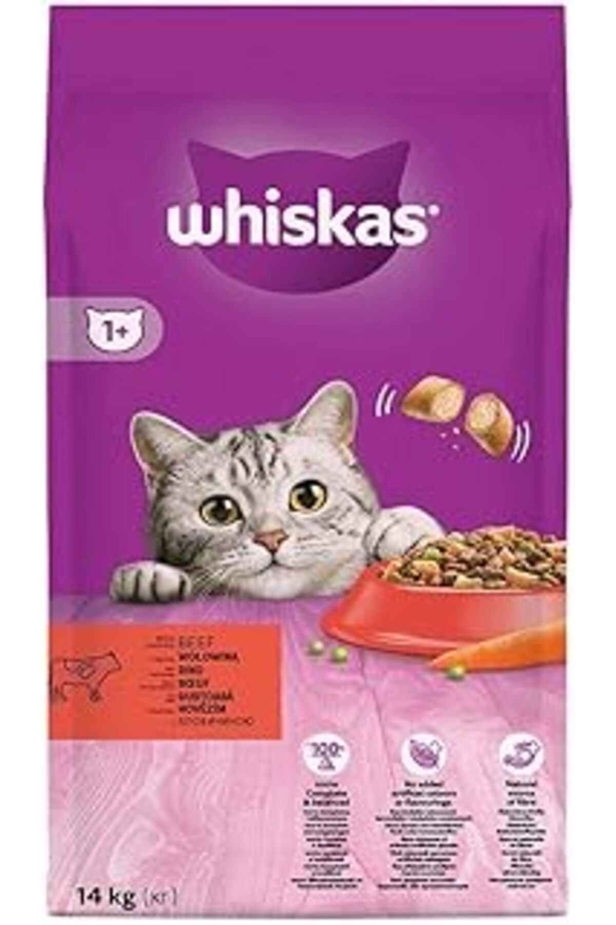 karadağsb Whiskas Sığırlı Kuru Mama 14 Kg