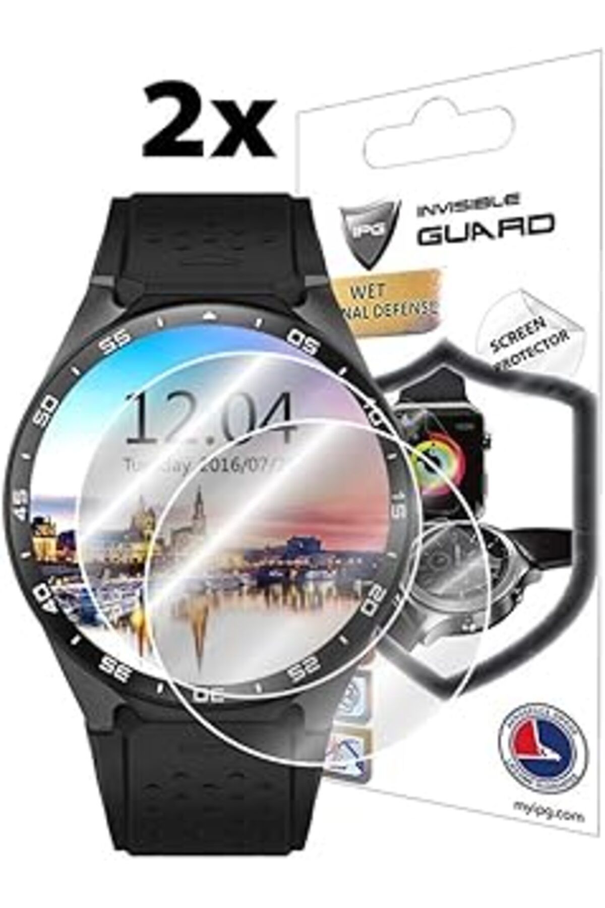 karadağsb Ipg Kingwear Kw88 Ekran Koruyucu, 2 Adet