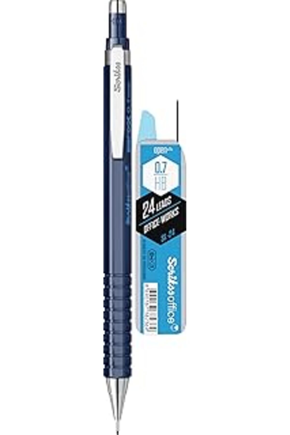 NZM TİCARET Scrikss Office Aero-X Versatil 0.7 Mm Lacivert & Sl-24 Min Hb 2'Li Blister