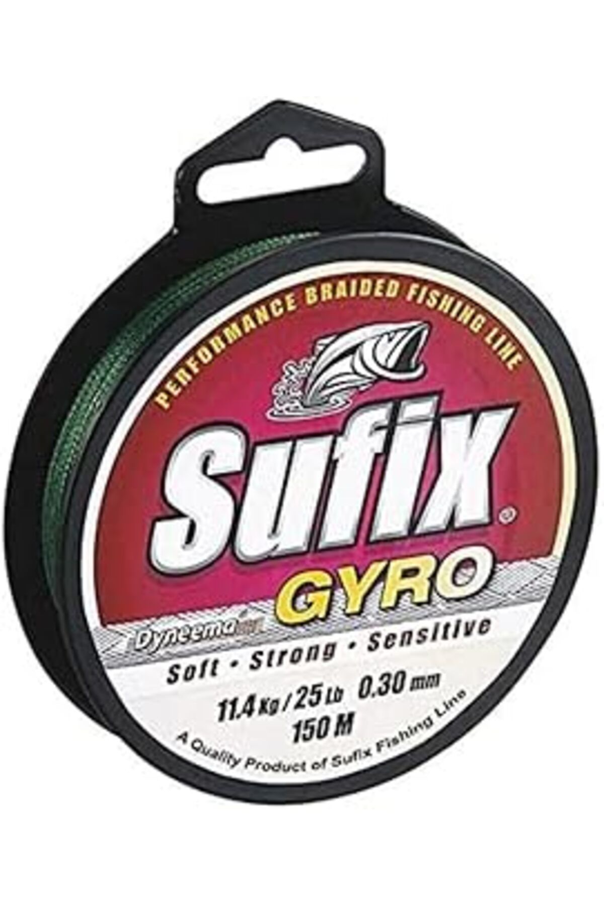 Pazarcan Sufix Gyro Braid İp Misina Deep Green 0.12Mm - 135Mt - 4.5Kg