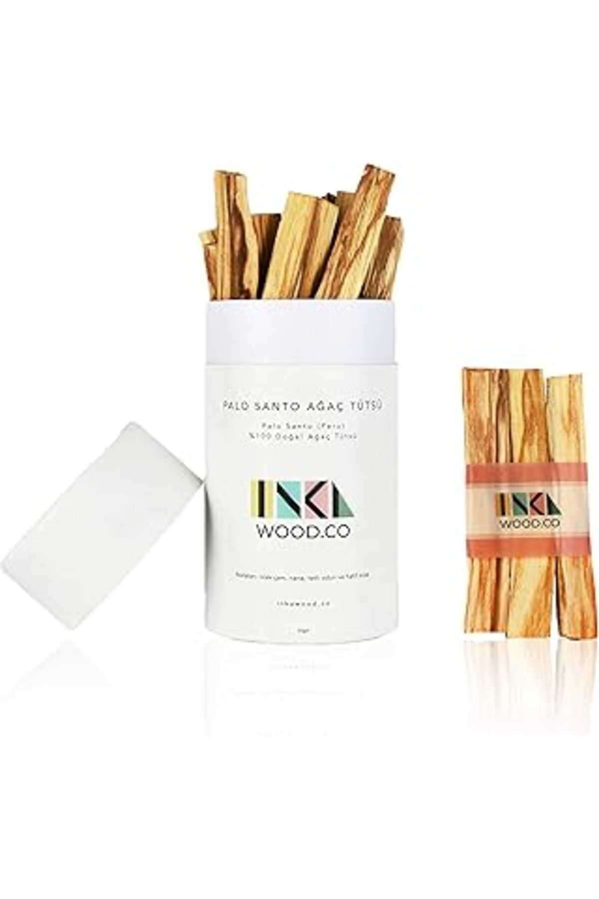 karadağsb Inka Wood.Co Palo Santo Ağaç Tütsü 4 Adet | 40Gr – Peru Negatif Enerjiyi Uzaklaştırın - Rahatlatıcı