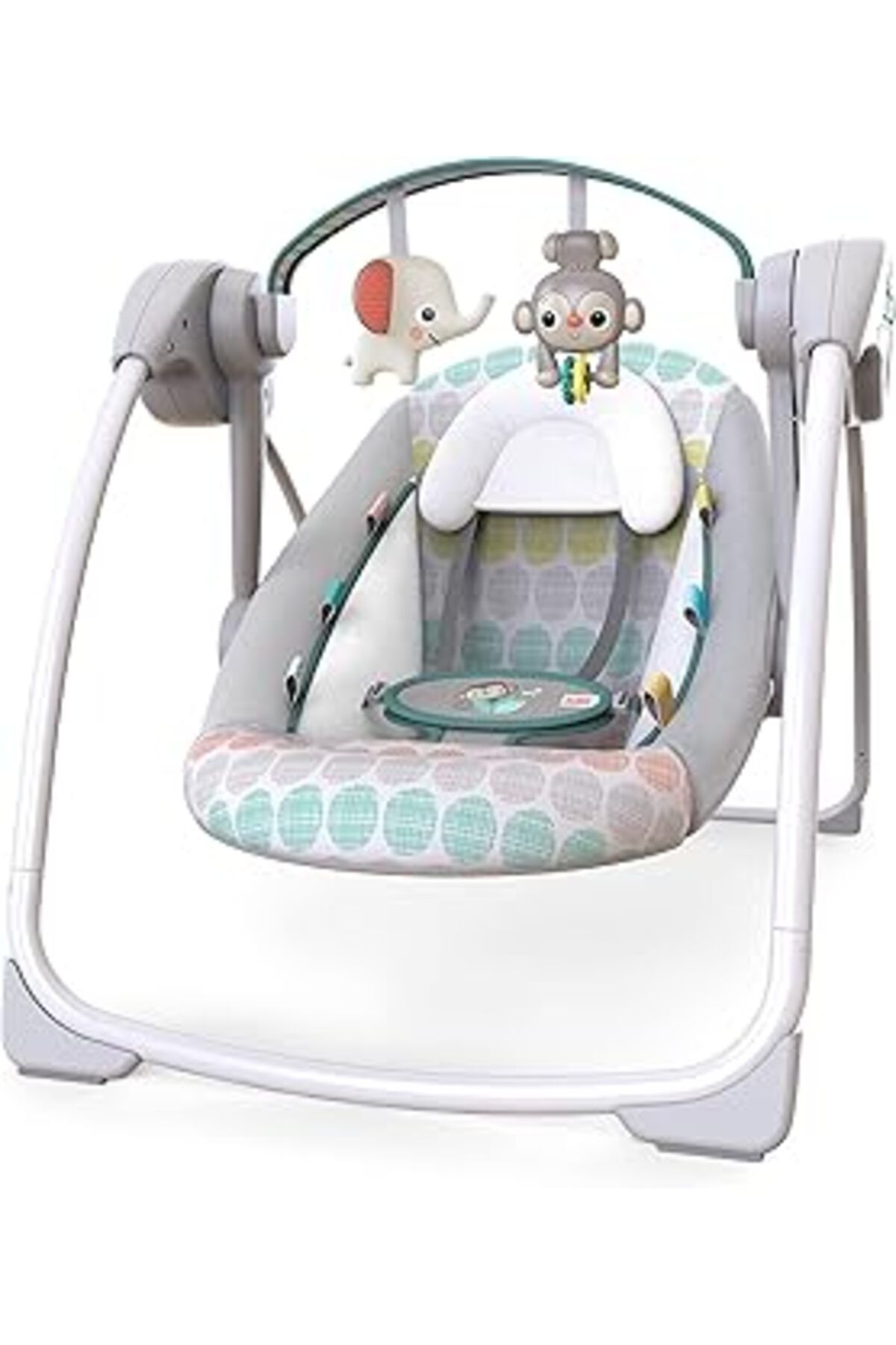 karadağsb Bright Starts Bebek Salıncağı, Uyarlanabilir Hız, Kumaş Oyuncaklar, Müzik, Çıkarılabilir Oyuncak Ba