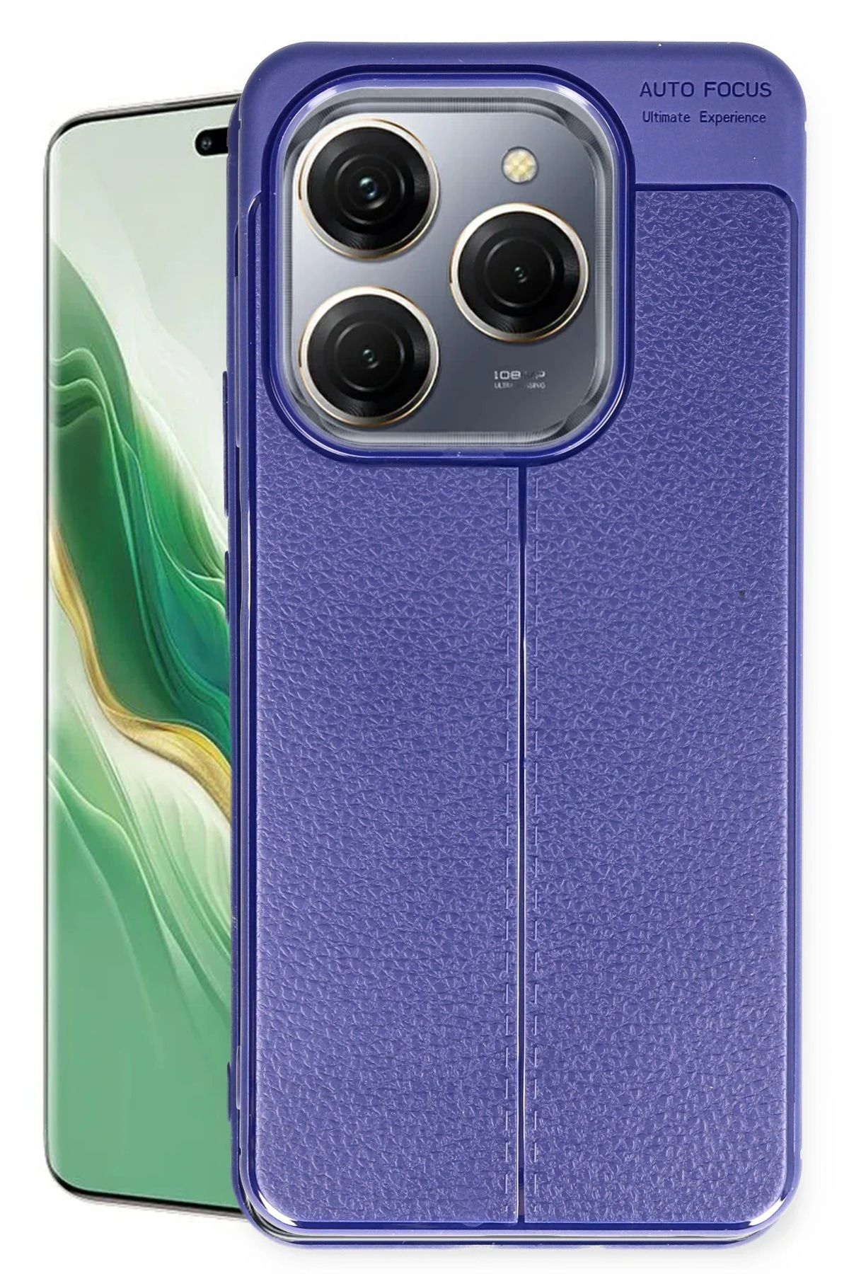 NewFace Tecno Spark 20 Pro Kılıf Auto Focus Kapak - Lacivert YNSMR