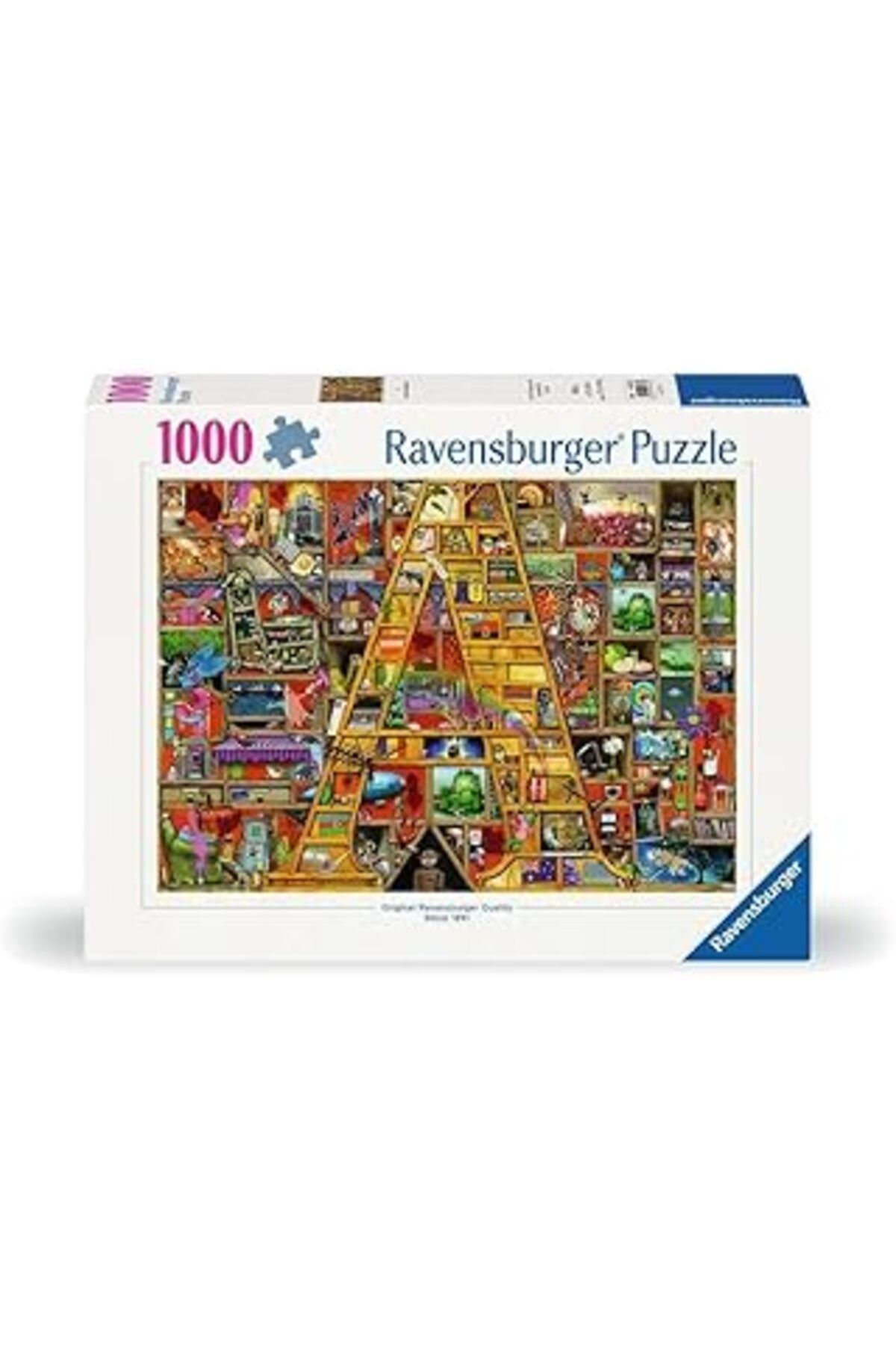 karadağsb Ravensburger 1000P Puzzle C Thompson Alfabe A, Yapboz