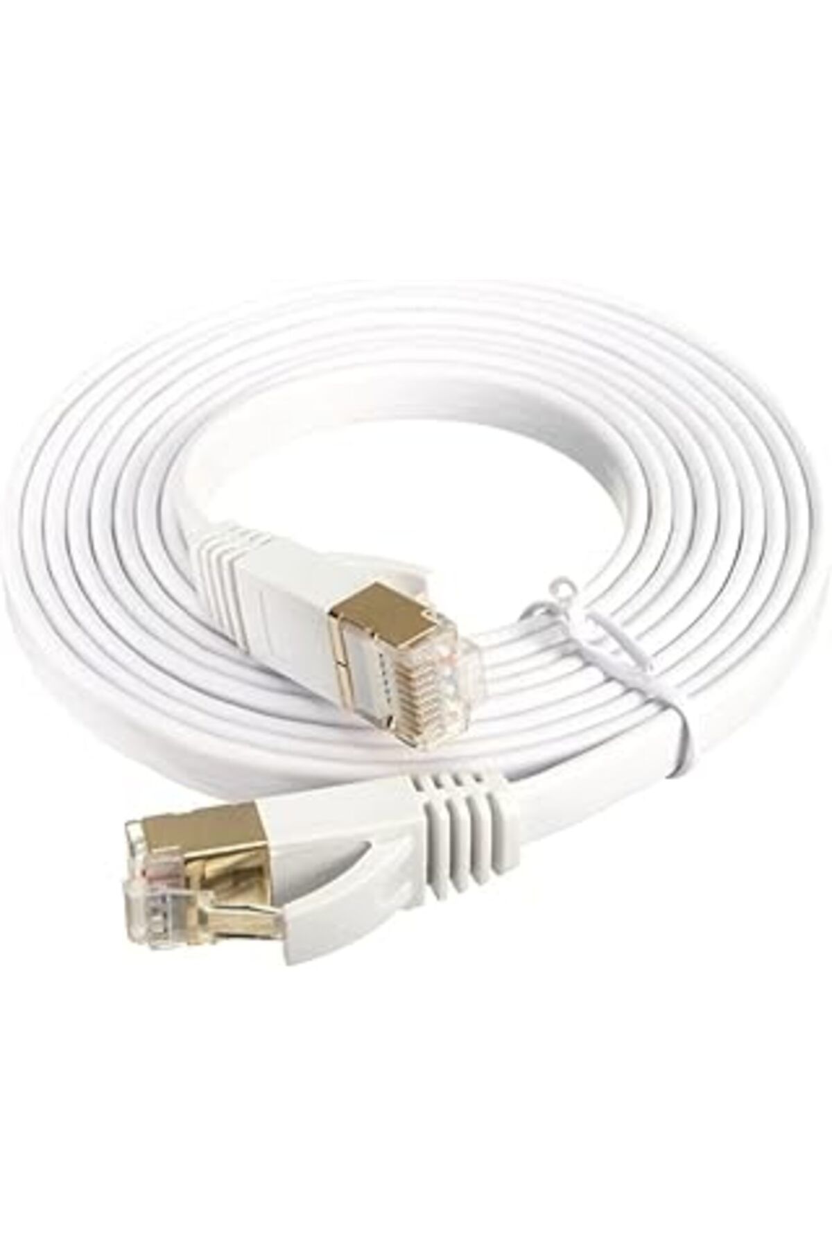 Pazarcan Alfais 4257 Cat7 Ethernet Rj45 Modem İnternet Kablosu, 3 M 10Gbps 600Mhz