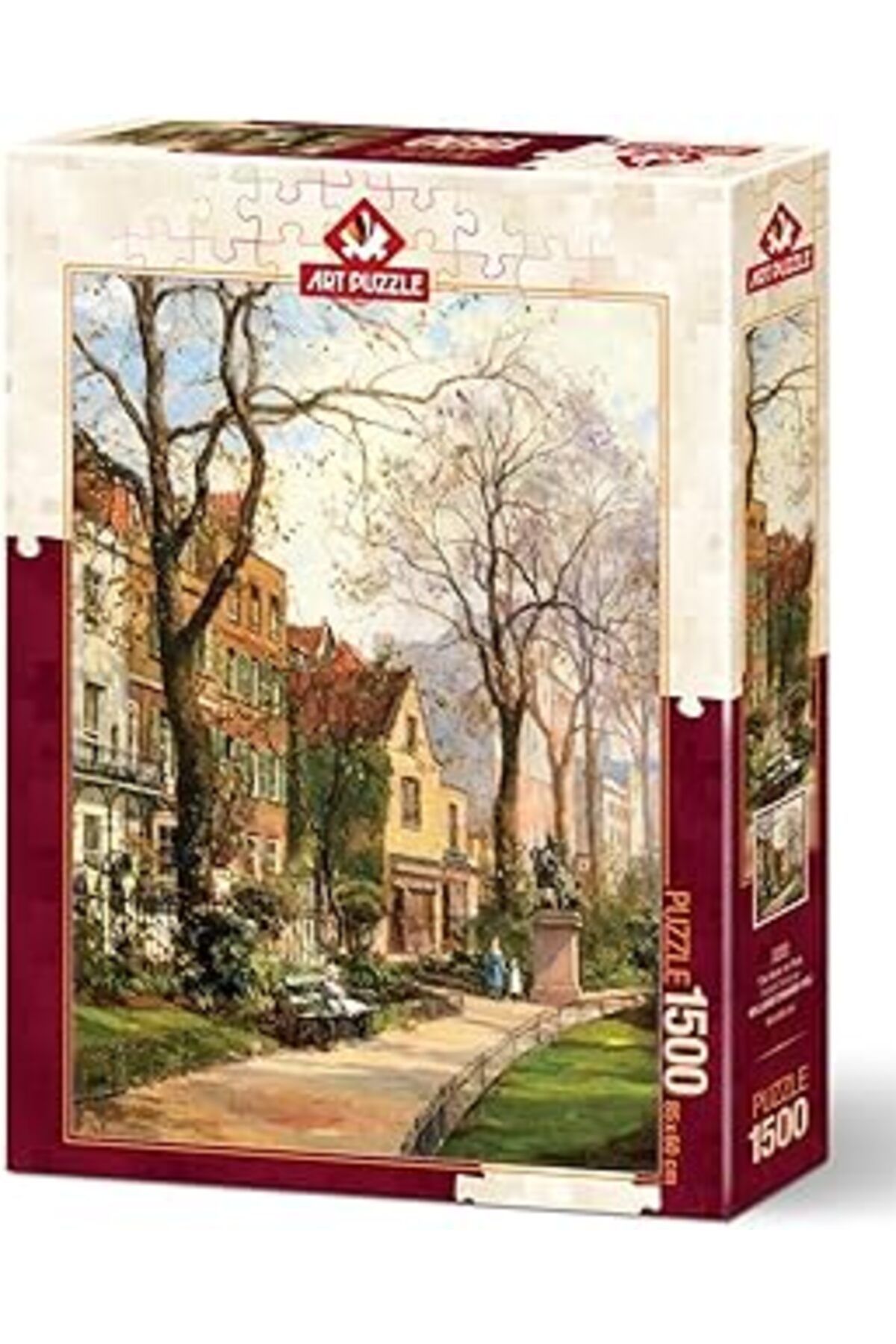 karadağsb Art Puzzle Parkta Yürüyüş 1500 Parça Puzzle