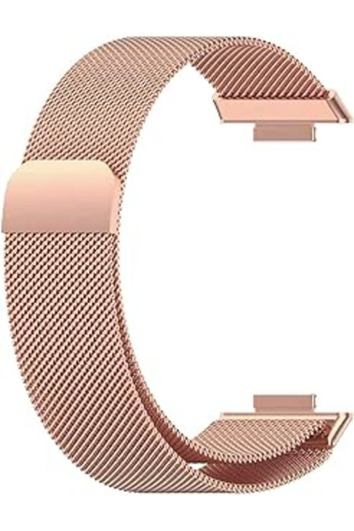 karadağsb Microsonic Huawei Watch Fit 2 Milanese Loop Için Kordon Rose Gold