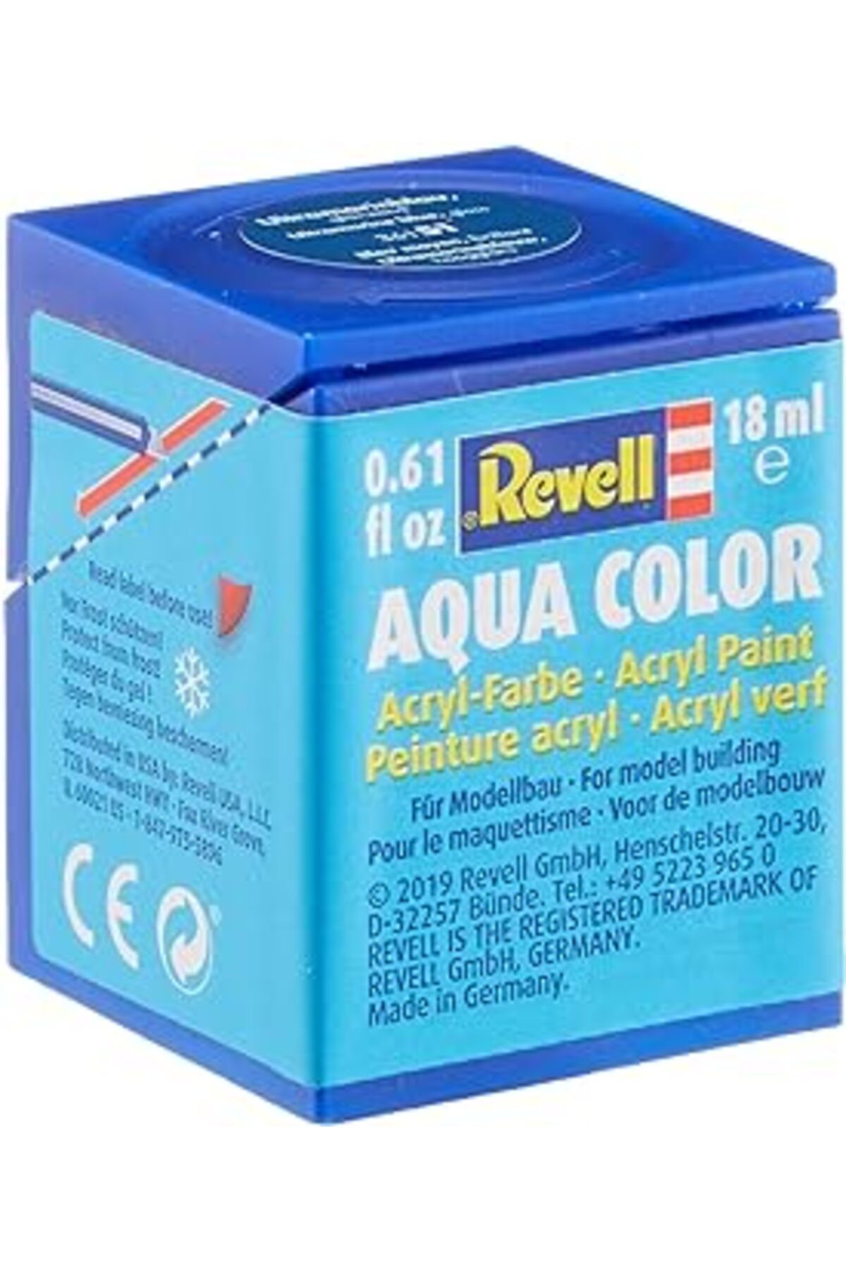 NETWORK ART Revell - Su Bazlı Maket Boyası Lacivert Mavi Parlak 18 Ml (36151)