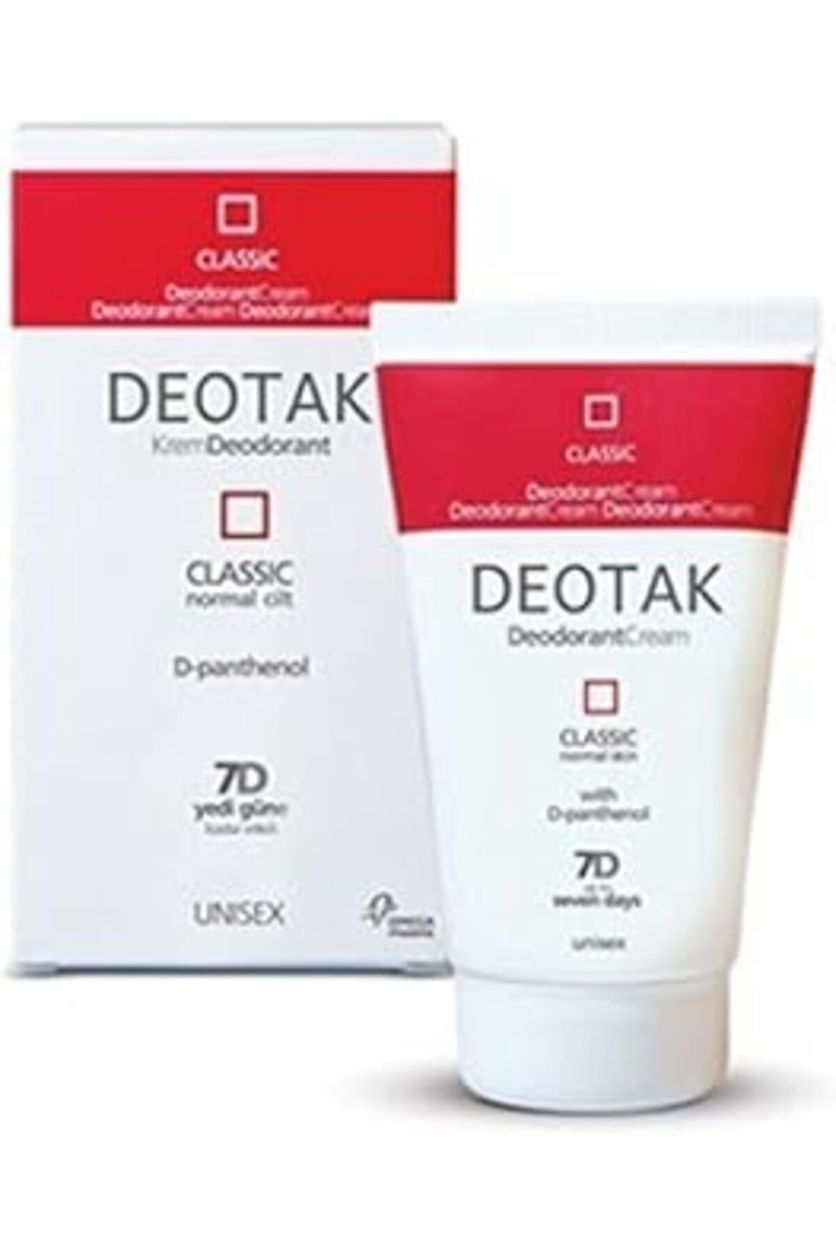 Pazarcan Deotak Normal Ciltler İçin Klasik Krem Deodorant (35 Ml)