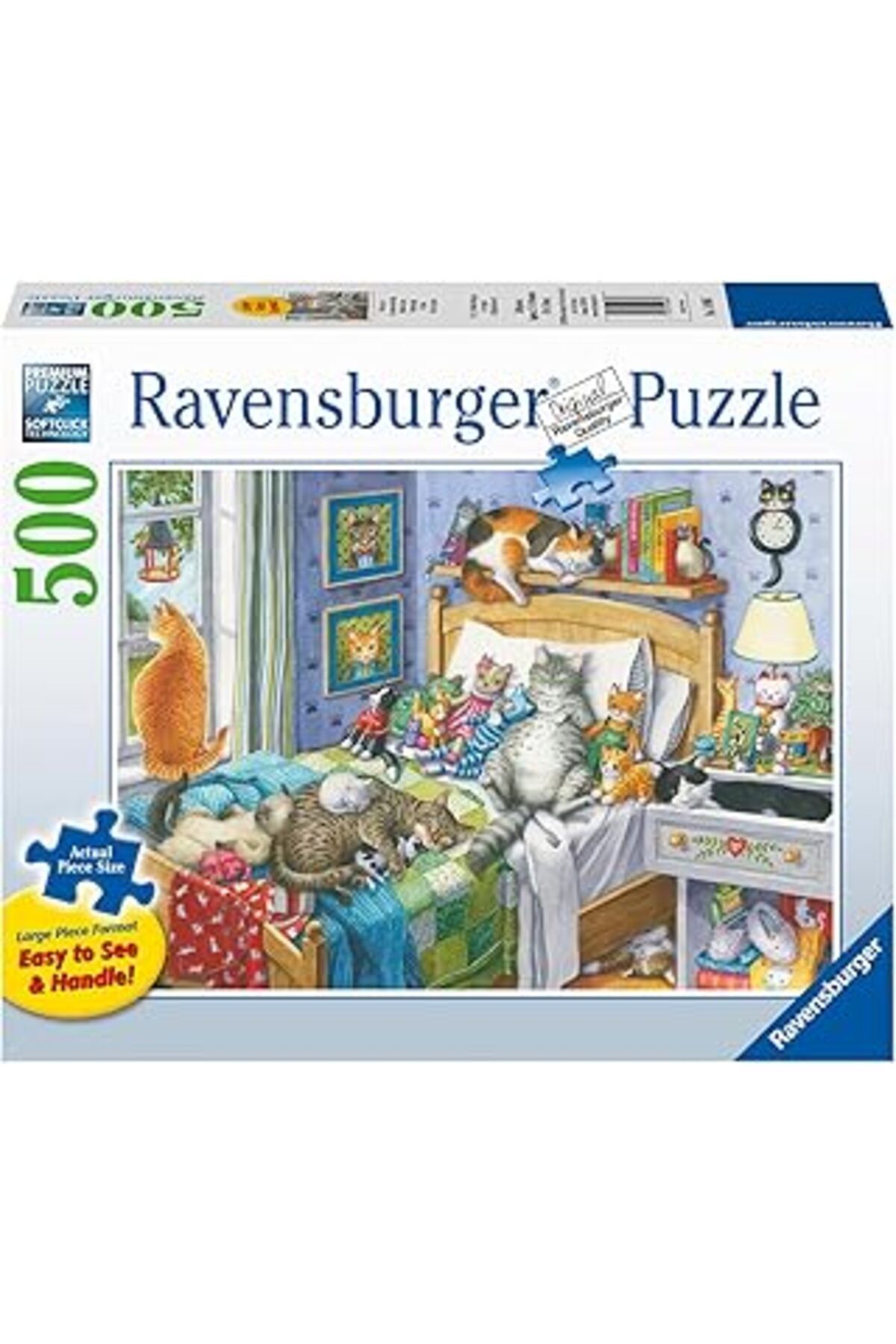 karadağsb Ravensburger 500P Puzzle Uyuyan Kediler