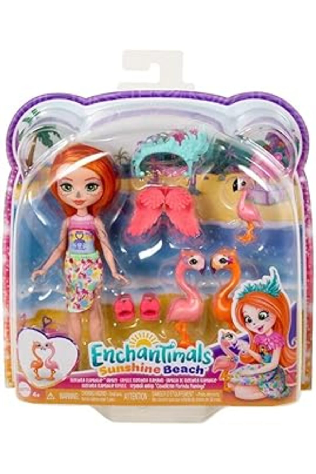 NZM TİCARET Enchantimals Flamingo Ailesi Oyun Seti, Oyuncak
