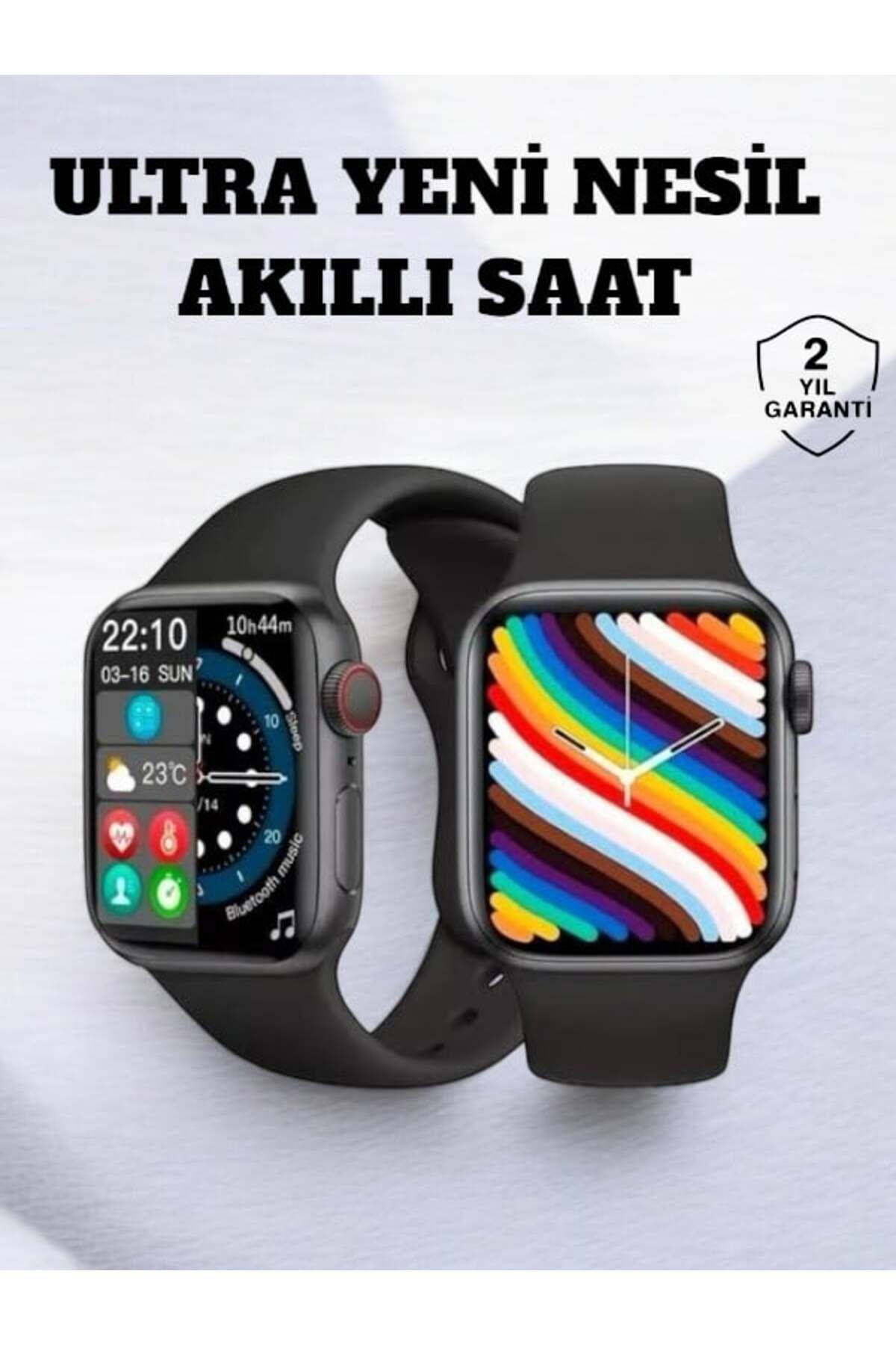 Tradivent Akıllı Saat iOS ve Android ile Uyumlu Şık ve Çok Fonksiyonlu
