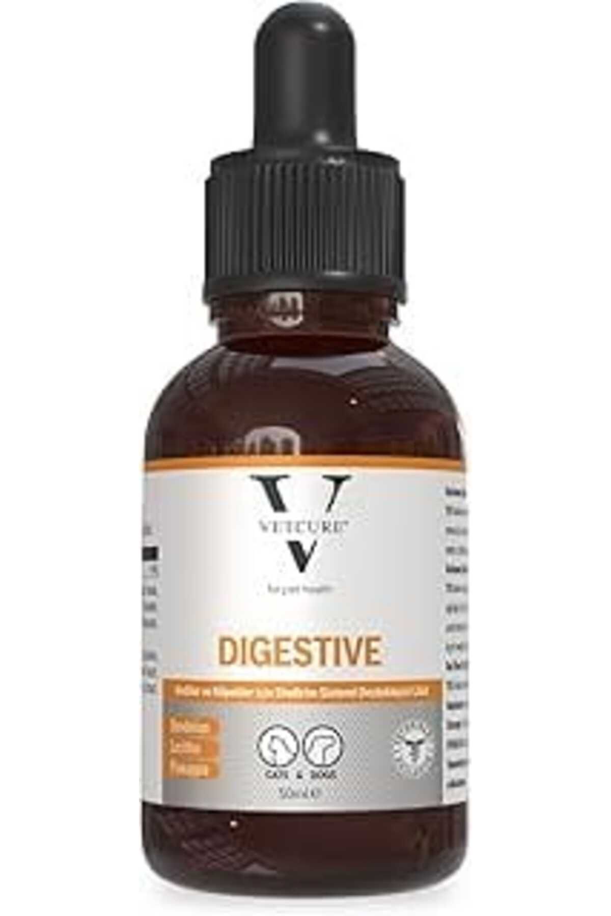 robotrend Vetcure Digestive Kedi Ve Köpek Sindirim Sistemi Destekleyici Likit 50 ml