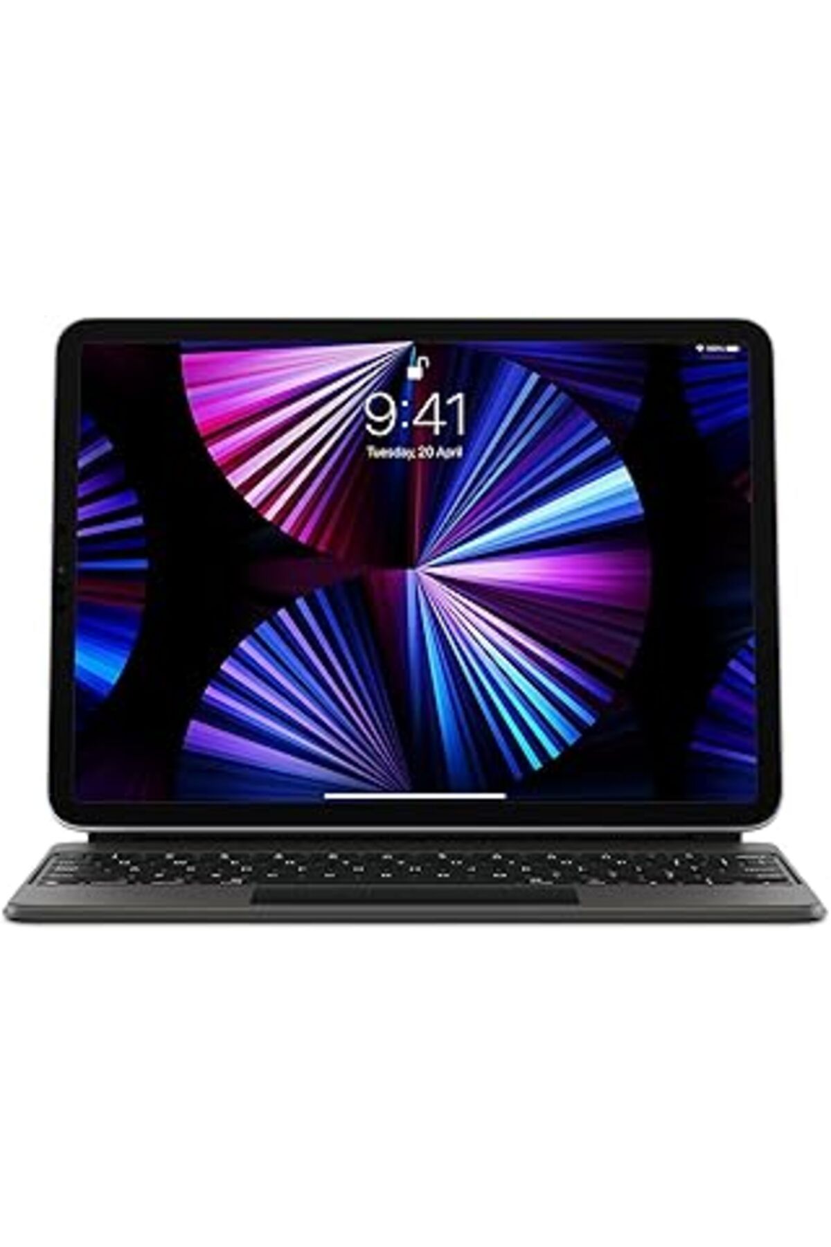 karadağsb Apple Magic Keyboard: 11 Inç Ipad Pro Ve Ipad Air (4. Ve 5. Nesil) Için Ipad Klavyesi Ve Kılıfı, Ha