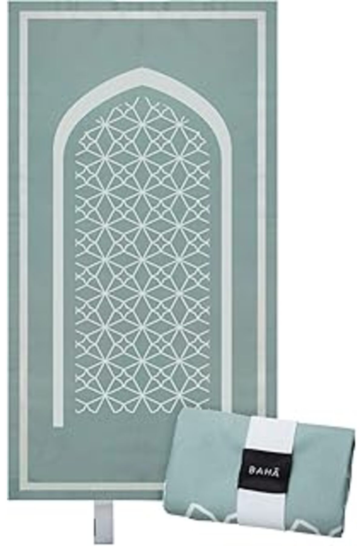 NZM TİCARET Bahā Taşınabilir Dua Matı, Seyahat Namaz Matı, Katlanabilir Dua Matı, Müslümanlar Için Mükemmel Bir
