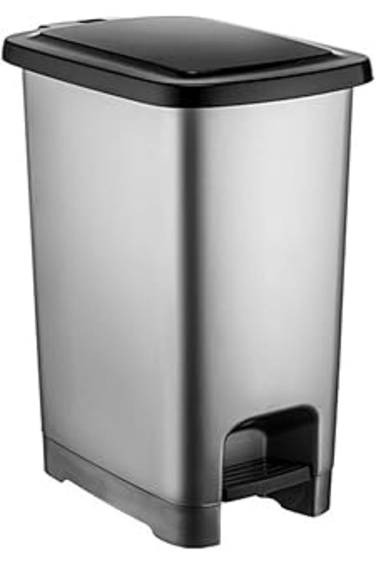 NZM TİCARET Pedallı Slim Çöp Kovası 60 L