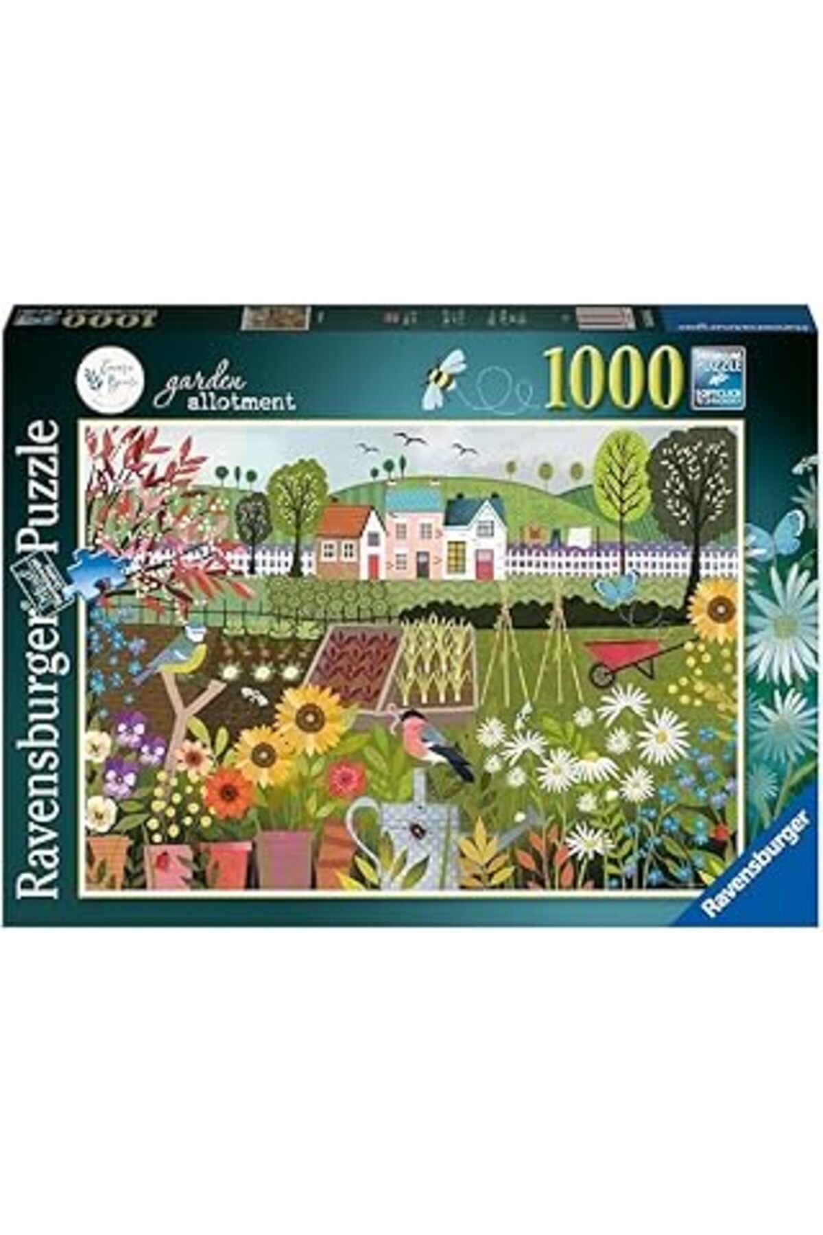karadağsb Ravensburger 1000P Puz Bahçe Yapboz