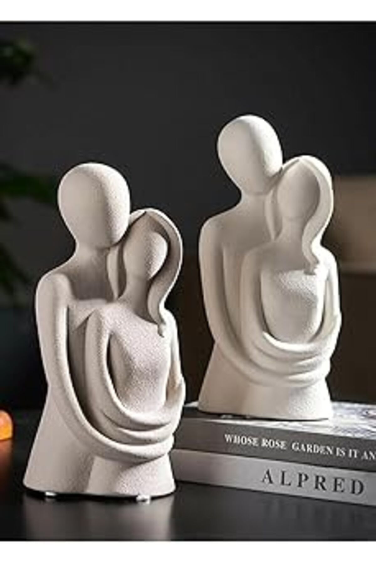 karadağsb Happens Sevgili Aşıklar Sarılmış Biblo Dekoratif Obje