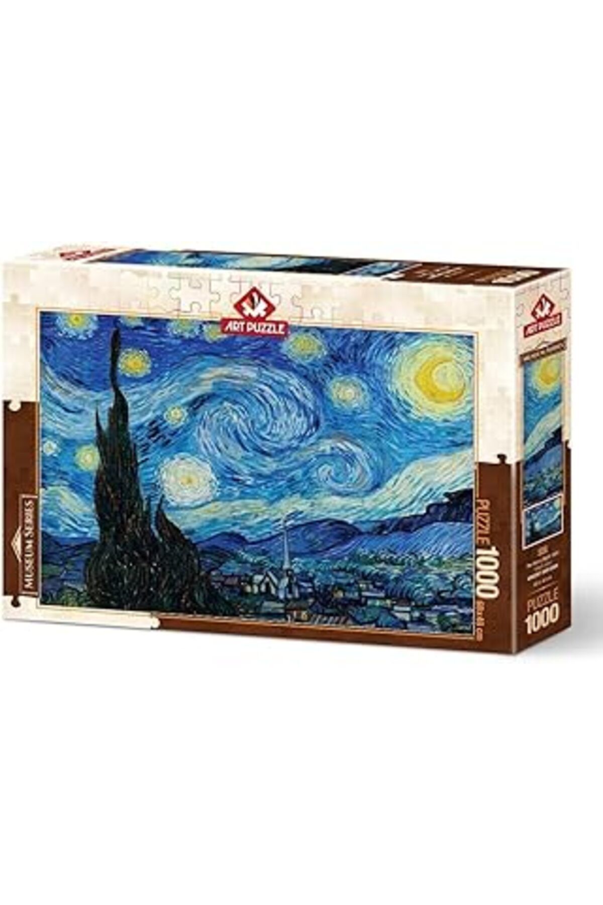 karadağsb Art Puzzle Yıldızlı Gece, 1889 1000 Parça Puzzle