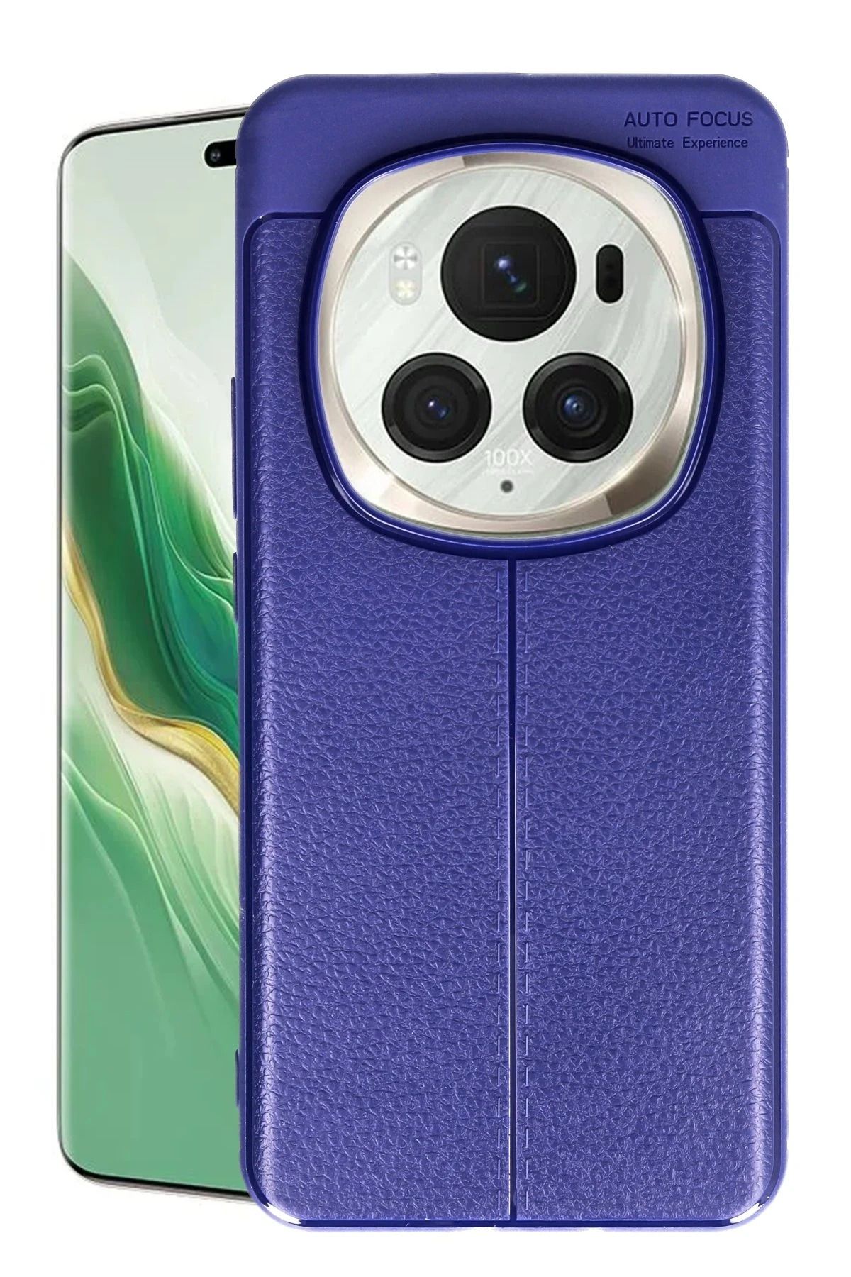 NewFace Huawei Honor Magic 6 Pro Kılıf Auto Focus Kapak - Lacivert YNSMR