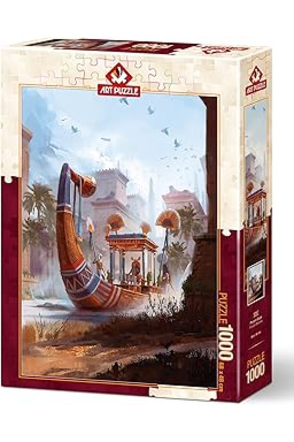 karadağsb Art Puzzle Firavun'Nun Mavnası 1000 Parça Puzzle