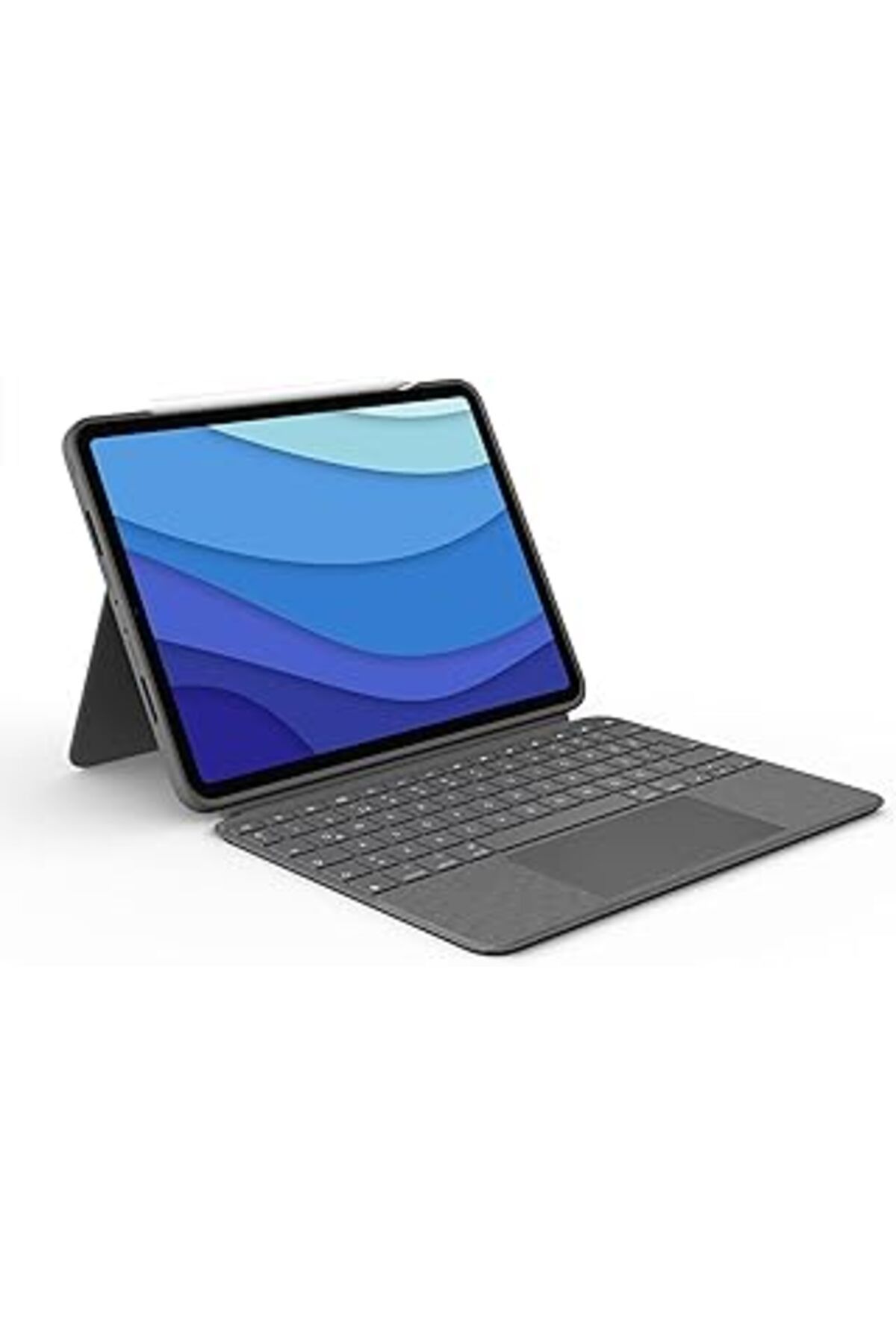 DENİZBİLİŞİM Combo Touch Klavyeli Ipad Kılıfı, Ayrılabilir, Trackpad Ve Smart Connector Özellikli, Arka Aydınlat