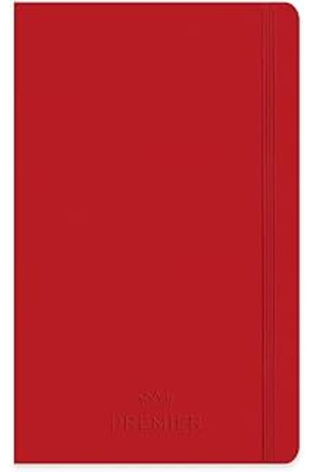 NZM TİCARET Keskin Color 13X21 96 Yaprak Düz Ciltli Premier Defter - Kırmızı