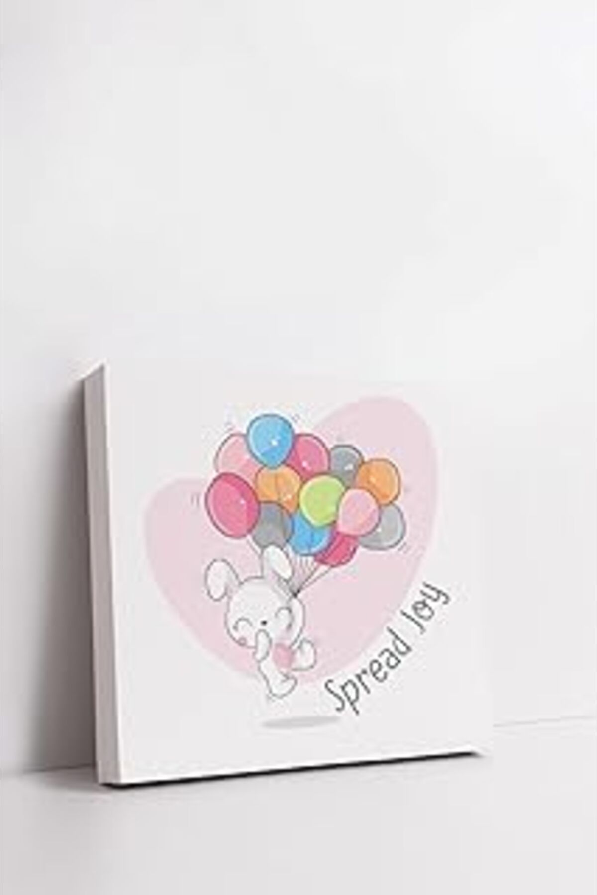 nazeninstoğu Hediyesepeti Spread Joy | Çizgi Karakter Tasarımlı Bebek Odasına Özel Kanvas 25 X 25 Cm Ölçüsündedi