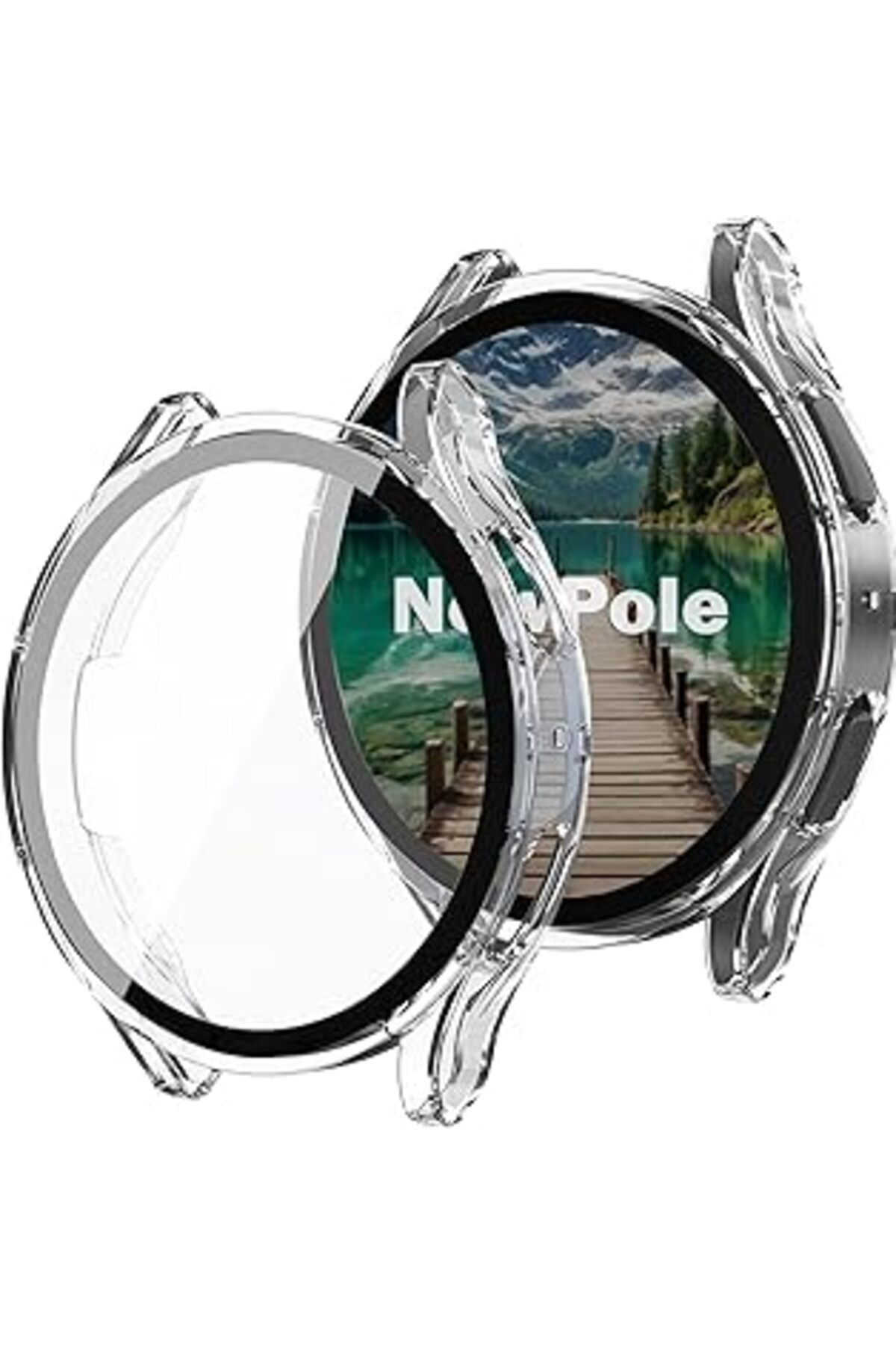 karadağsb Newpole Galaxy Watch 7 40Mm Için Watch Ekran Koruyucu Tam Kaplayan Watch Kasa Koruyucu Kılıf Yüksek