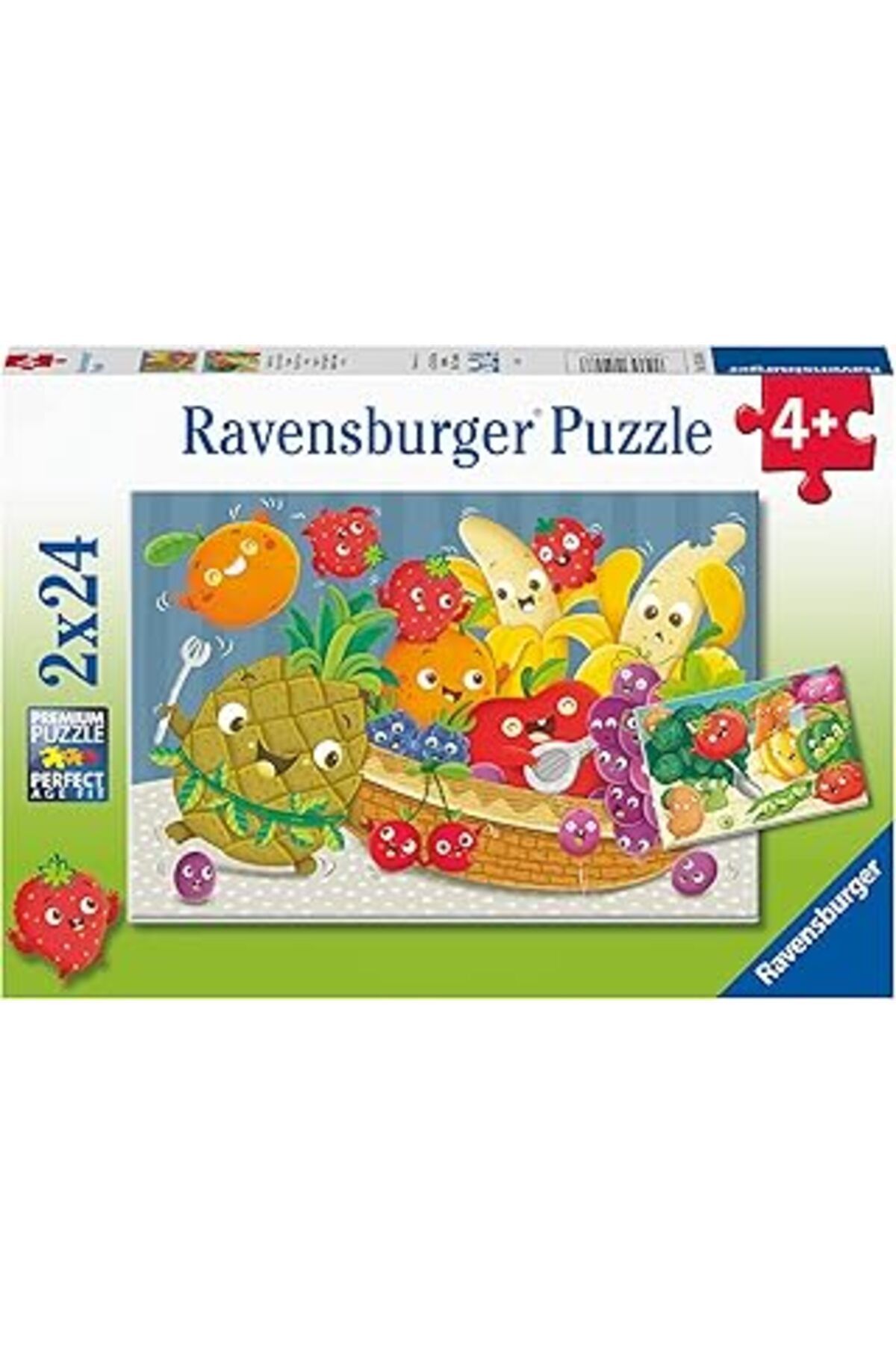 karadağsb Ravensburger 2X24 Parçalı Puzzle Meyveler