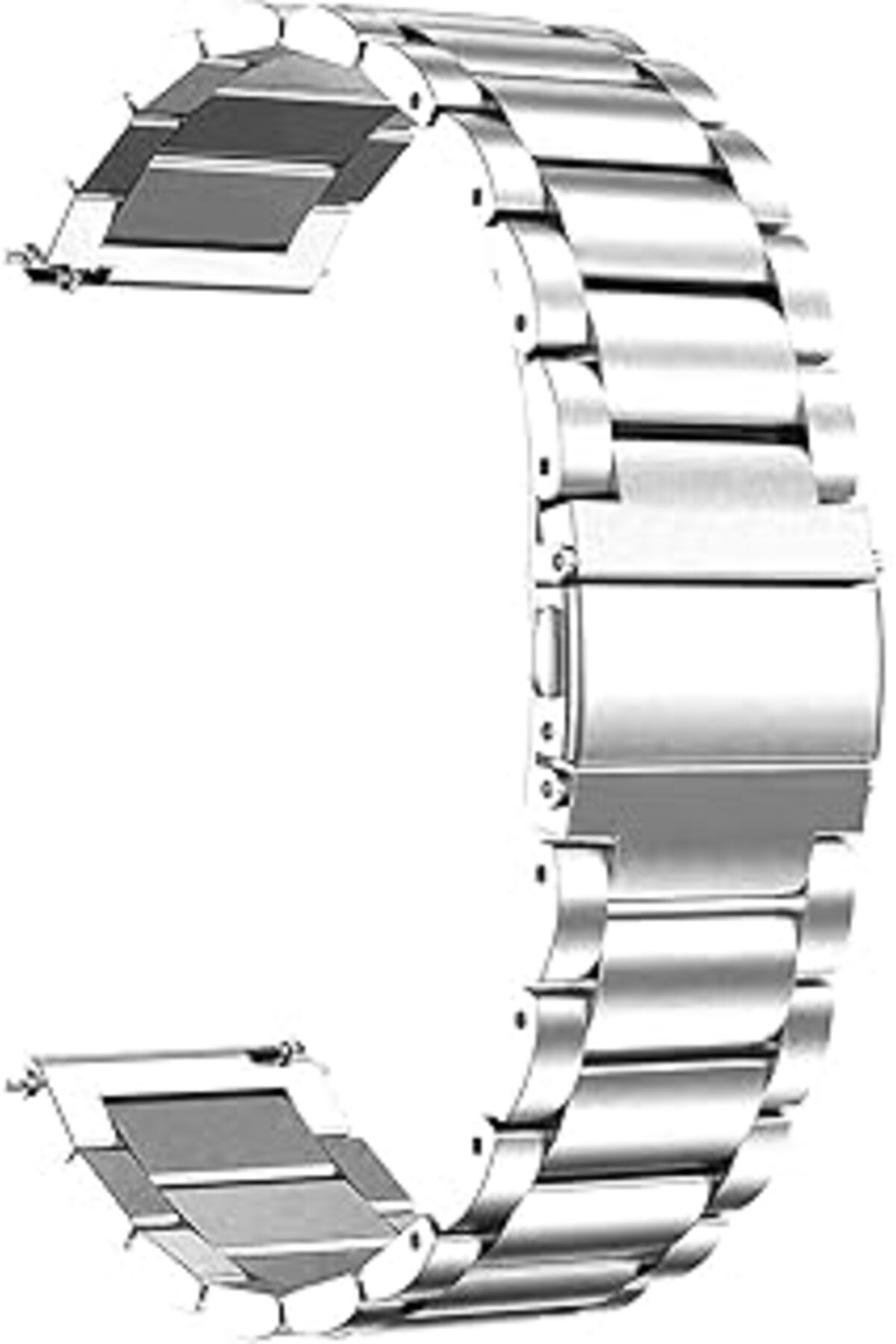 karadağsb Microsonic Huawei Watch Gt 3 Pro 46Mm Titanyum Için Metal Stainless Steel Kordon Gümüş [Watch Gt3 P