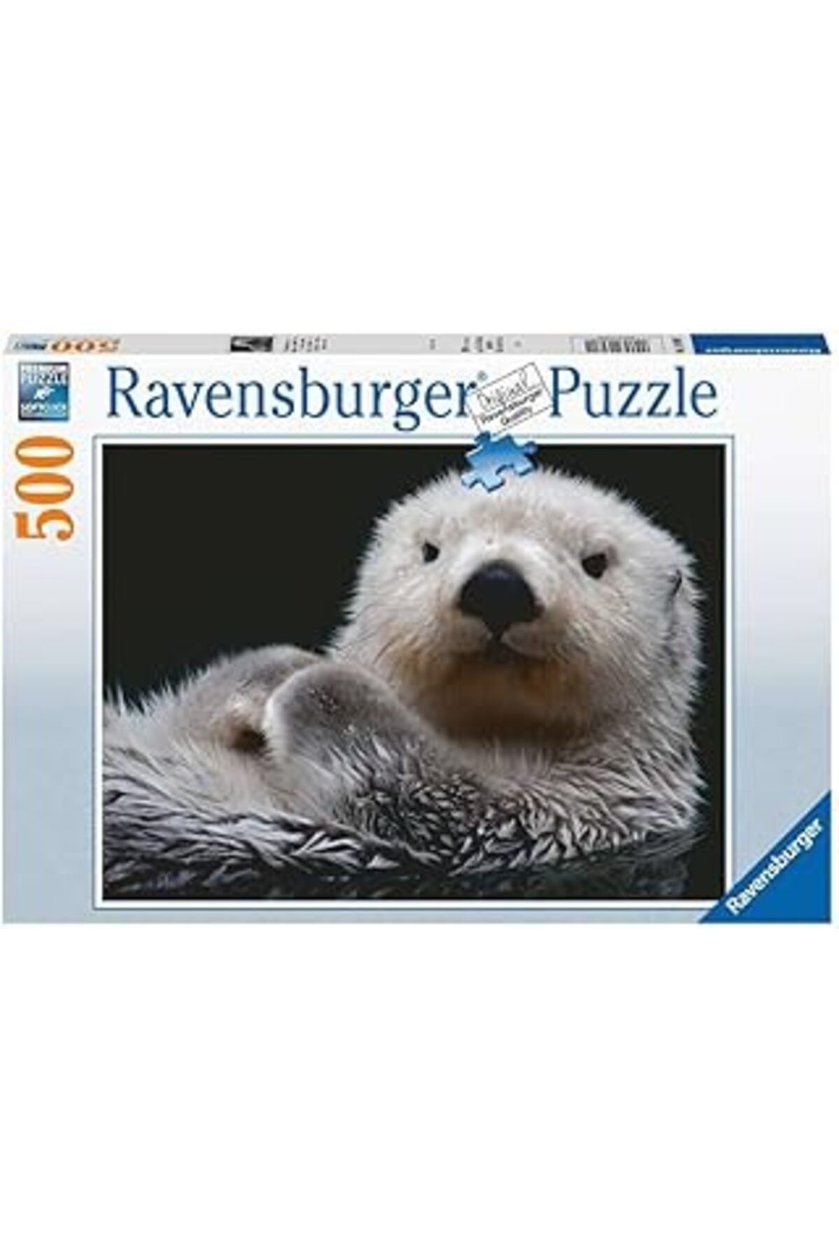 karadağsb Ravensburger Puzzle 16980 - Tatlı Küçük Otter - 500 Parça Yapboz 10 Yaşından Büyük Çocuklar Ve Yeti