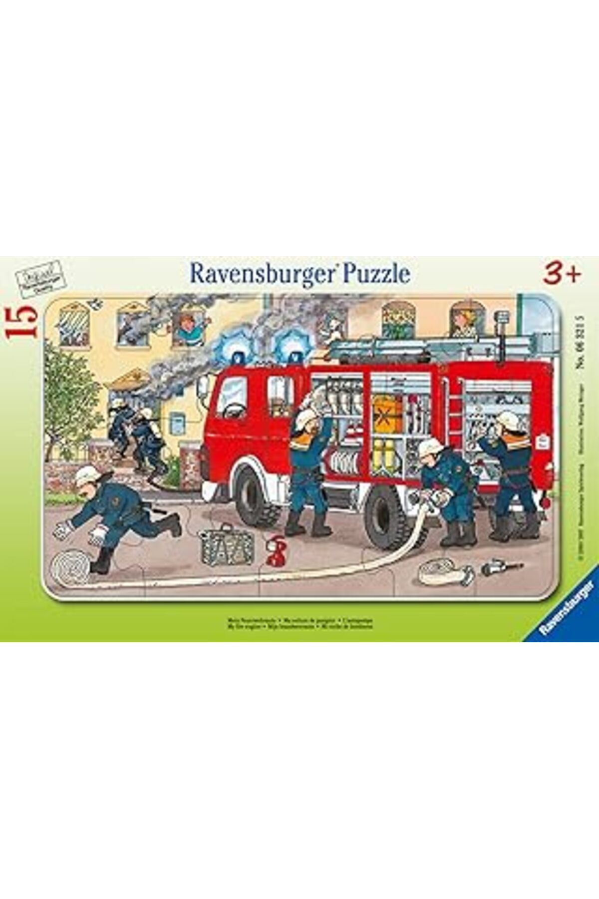 karadağsb Ravensburger Yapboz, Fireman, 15 Parça