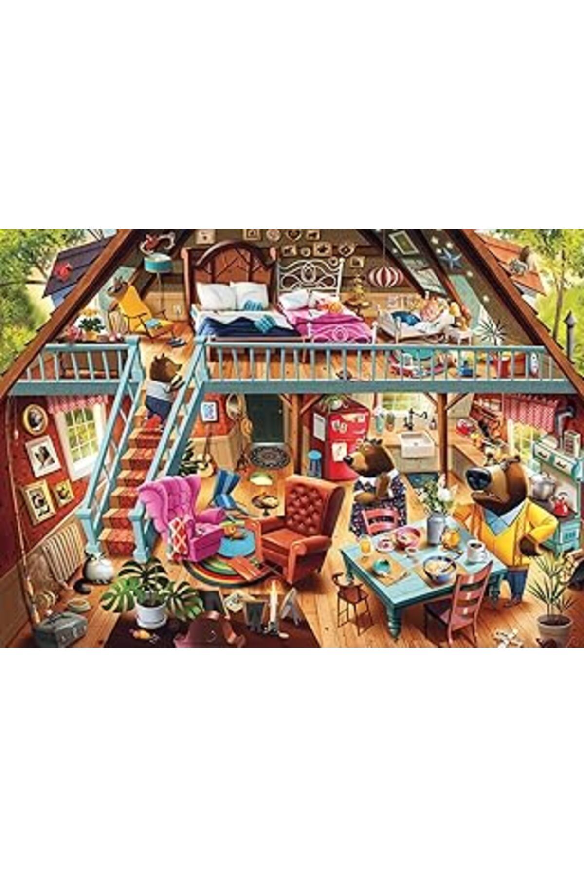 karadağsb Ravensburger 1000P Puzzle Goldilocks, Yapboz