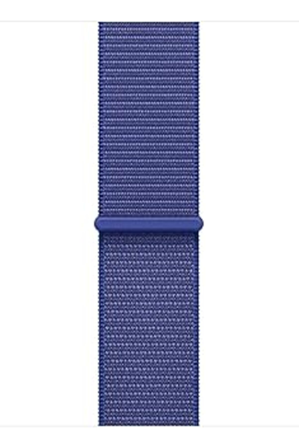 karadağsb Apple Watch Band - Spor Loop - 42 Mm - Laciverttaş - Standart