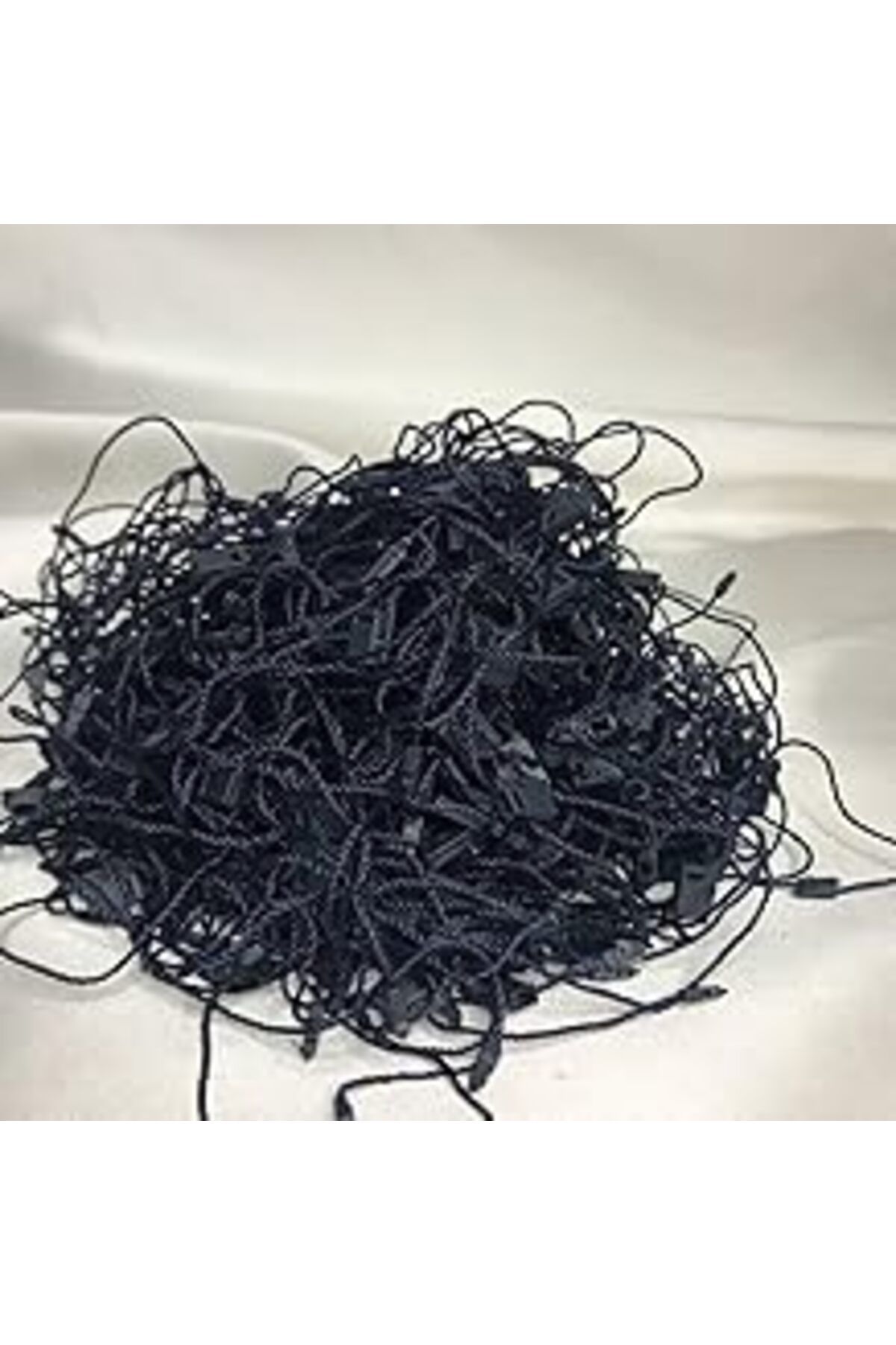 jupiter global bazaar Casalinghi Lacivert Kilitli İp Renkli Asmalı Etiket İpi Lock String Tag Rope - 100 Adet