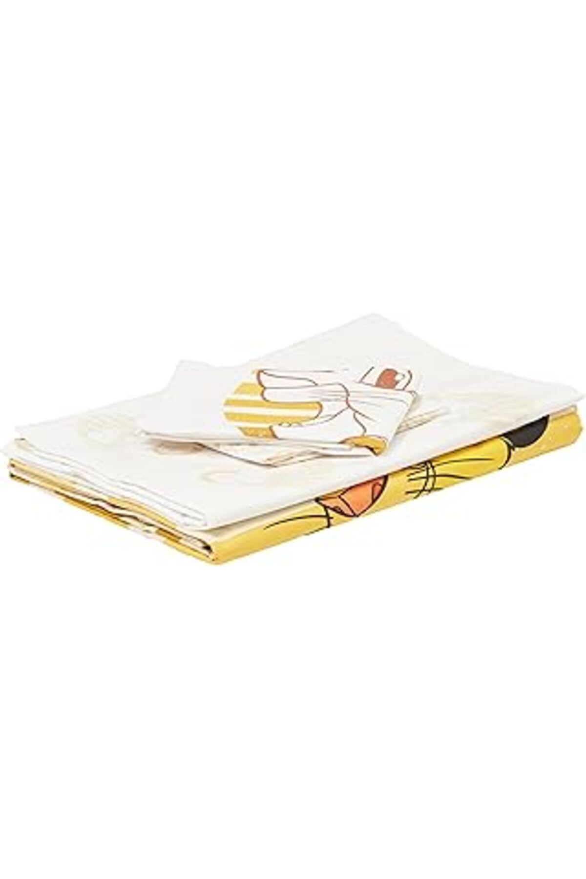 NZM TİCARET Lion King Savannah Karakter Baskılı%100 Pamuk Nevresim Takımı, Çok Renkli, Bebek