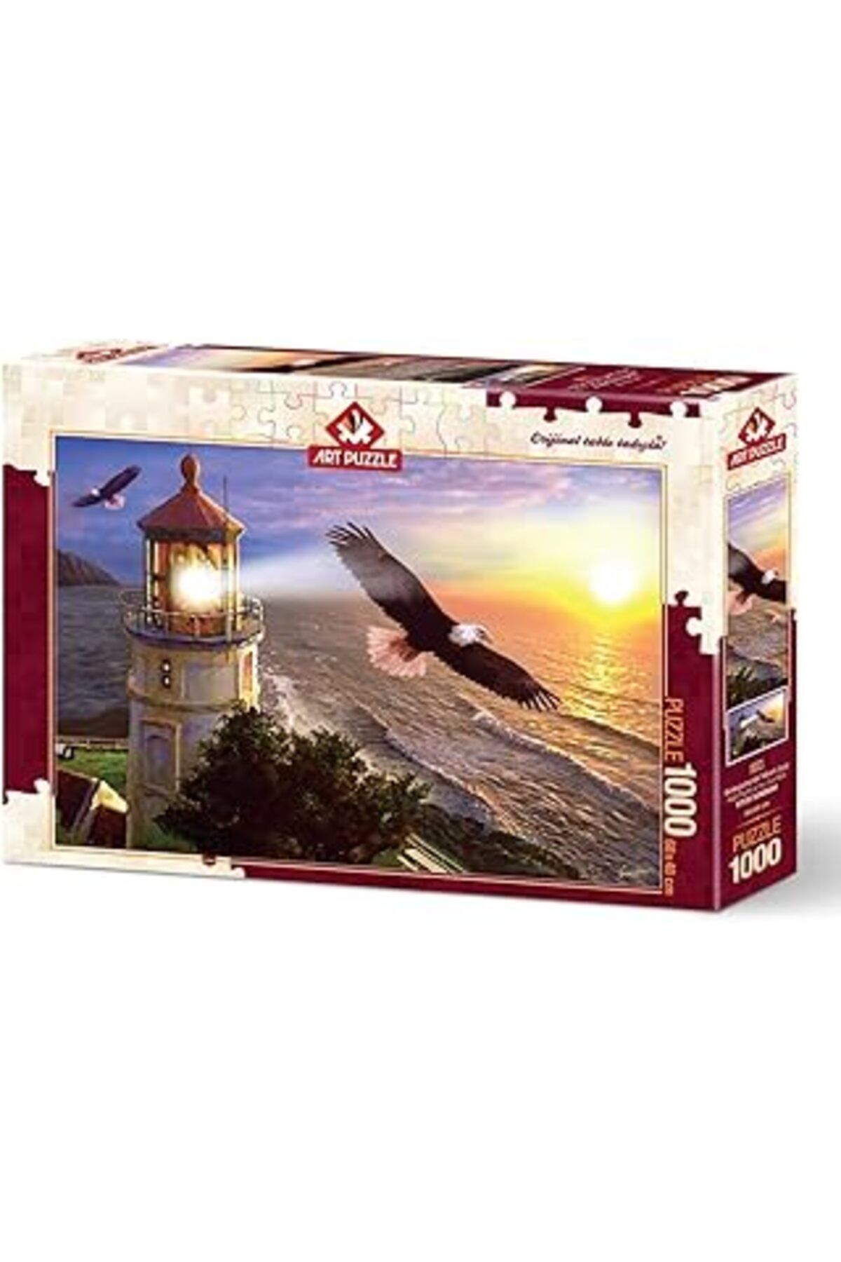 karadağsb Art Puzzle Gündoğumunda Yüksek Uçuş 1000 Parça Puzzle