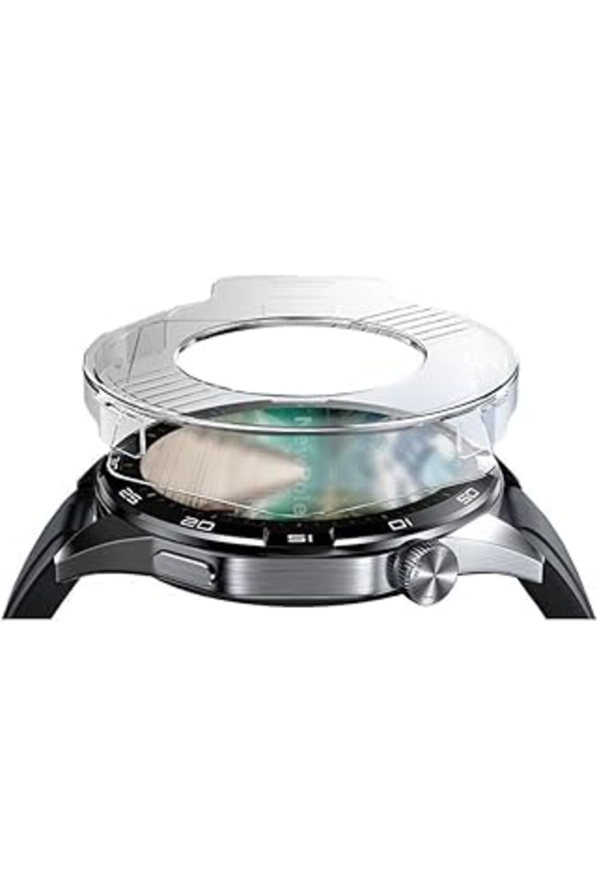 Mu Art Newpole [Gt5/Gt4 46Mm Takma Aparatlı] Watch Ekran Koruyucu Huawei Gt4/Gt5 46Mm Için Ekran Koruyucu