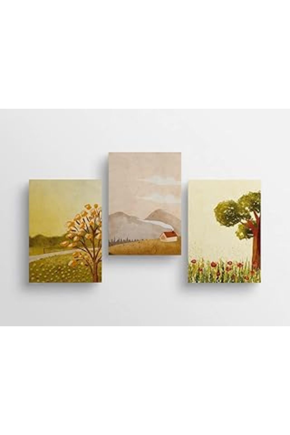 NZM TİCARET Hazan - 3'Lü Defter Seti, 14X21Cm, A5, Çizgili