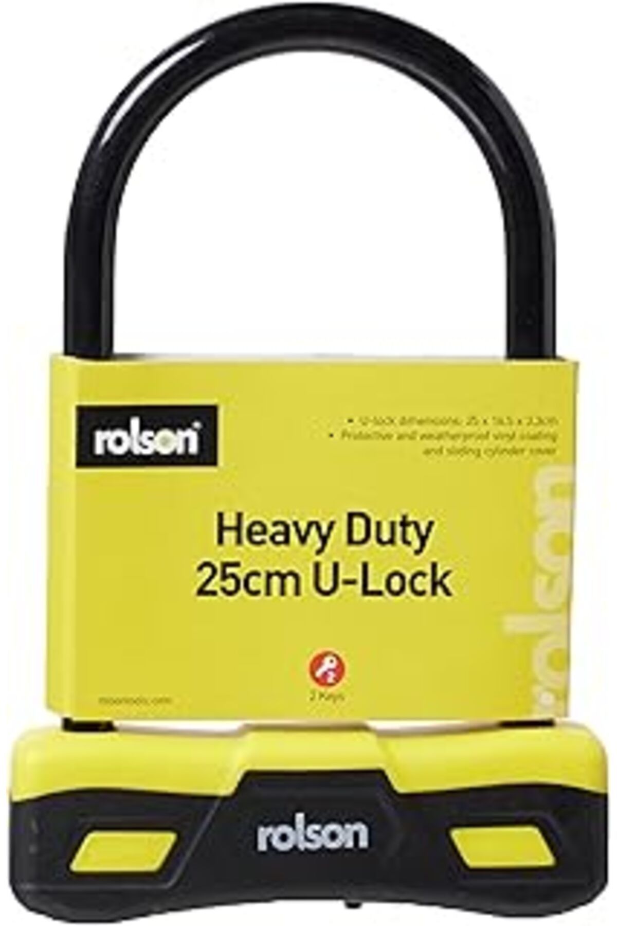 NETWORK ART Rolson 66743 U Tipi Bisiklet Kilidi 250 x 165 mm