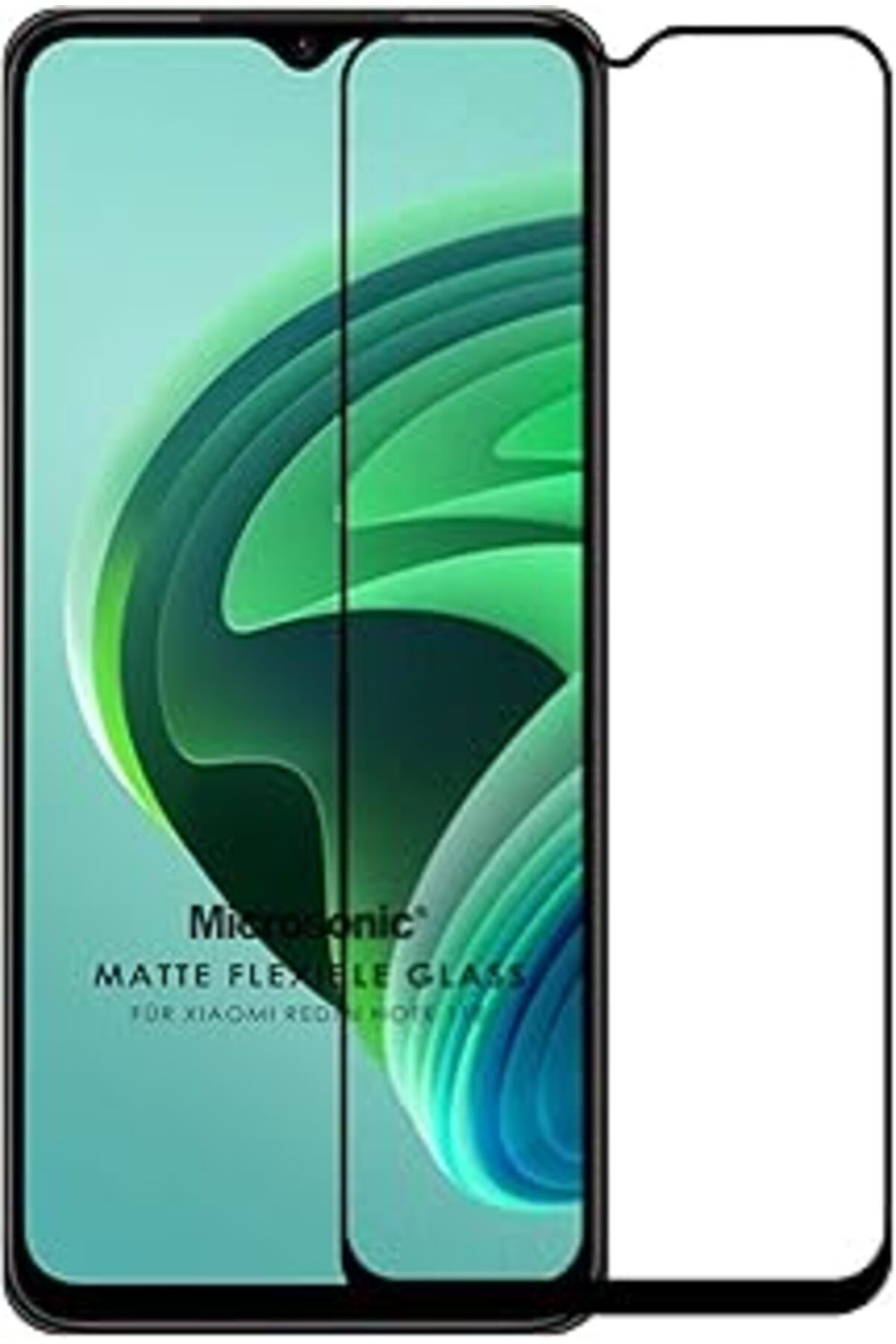 jupiter global bazaar Microsonic Xiaomi Redmi Note 11E Seramik Matte Flexible Ekran Koruyucu Siyah