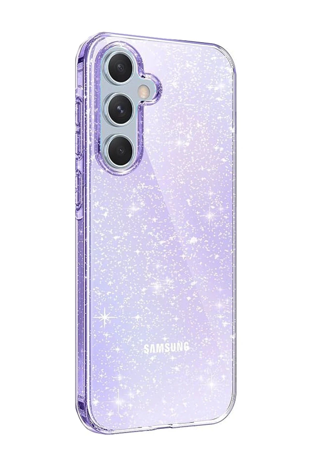 NewFace Samsung Galaxy A25 5G Kılıf Glow Kapak - Mor YNSMR