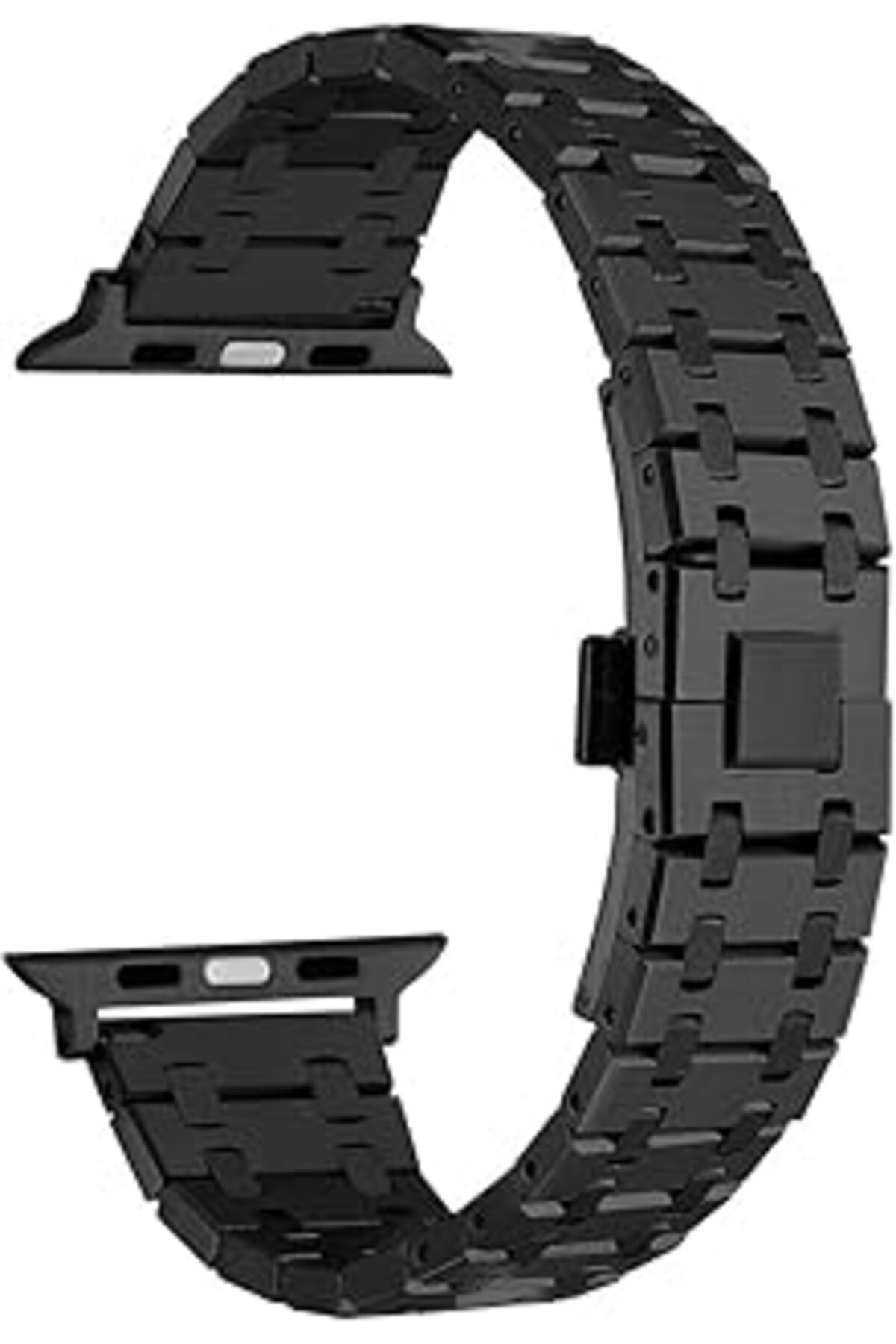 karadağsb Zore Apple İle Uyumlu Watch 38Mm/40Mm Krd-83 Metal Kordon Siyah