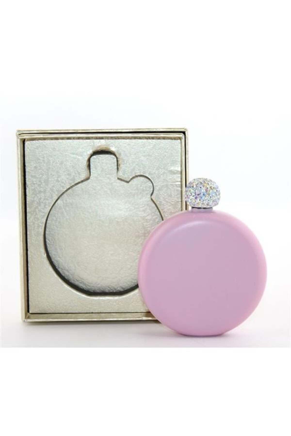 Roses Store Paslanmaz Çelik Matara 5 Oz Pembe